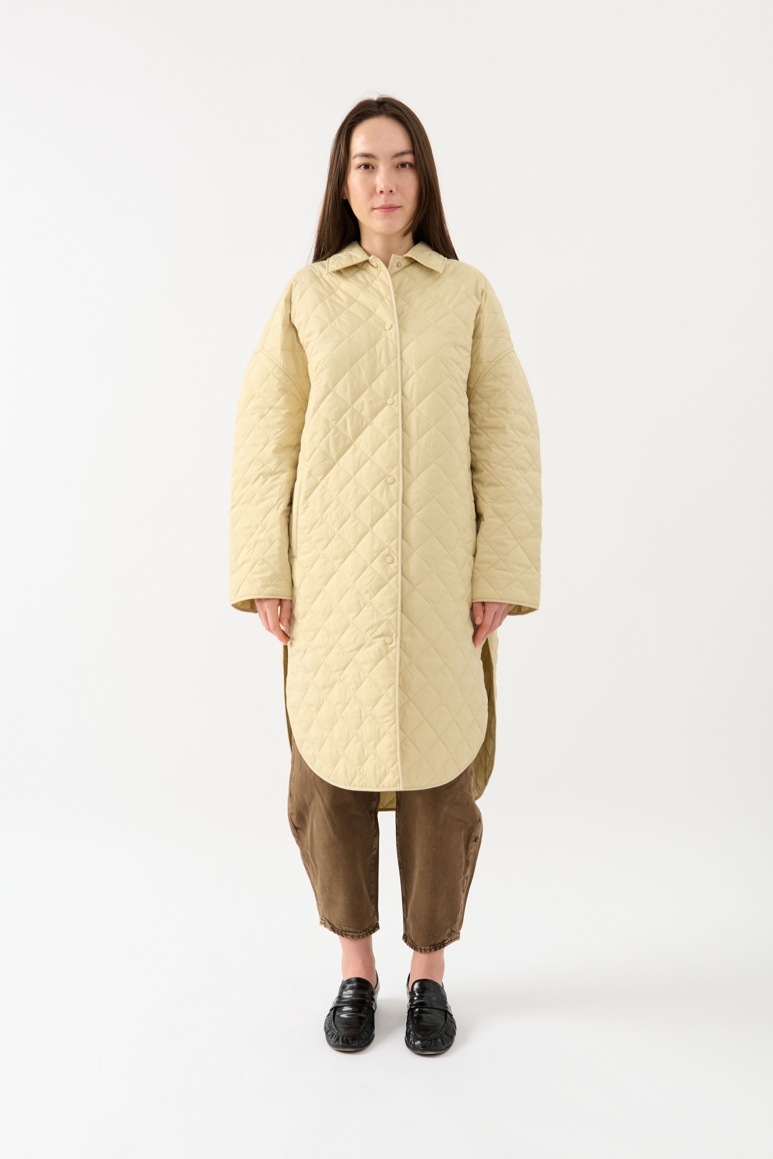 Toteme Quilted Cocoon Coat - Bessette