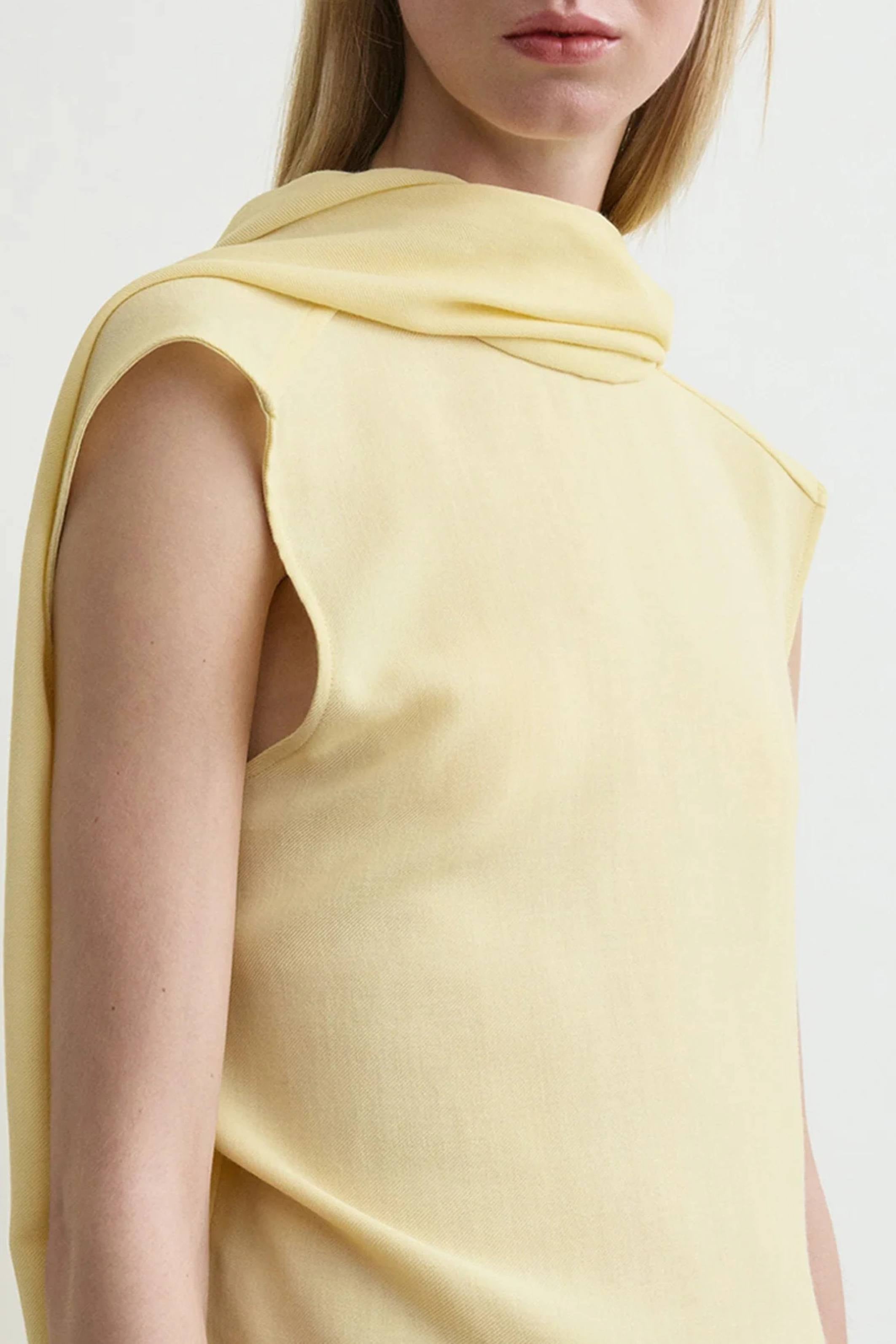 Cocoon cape blouse