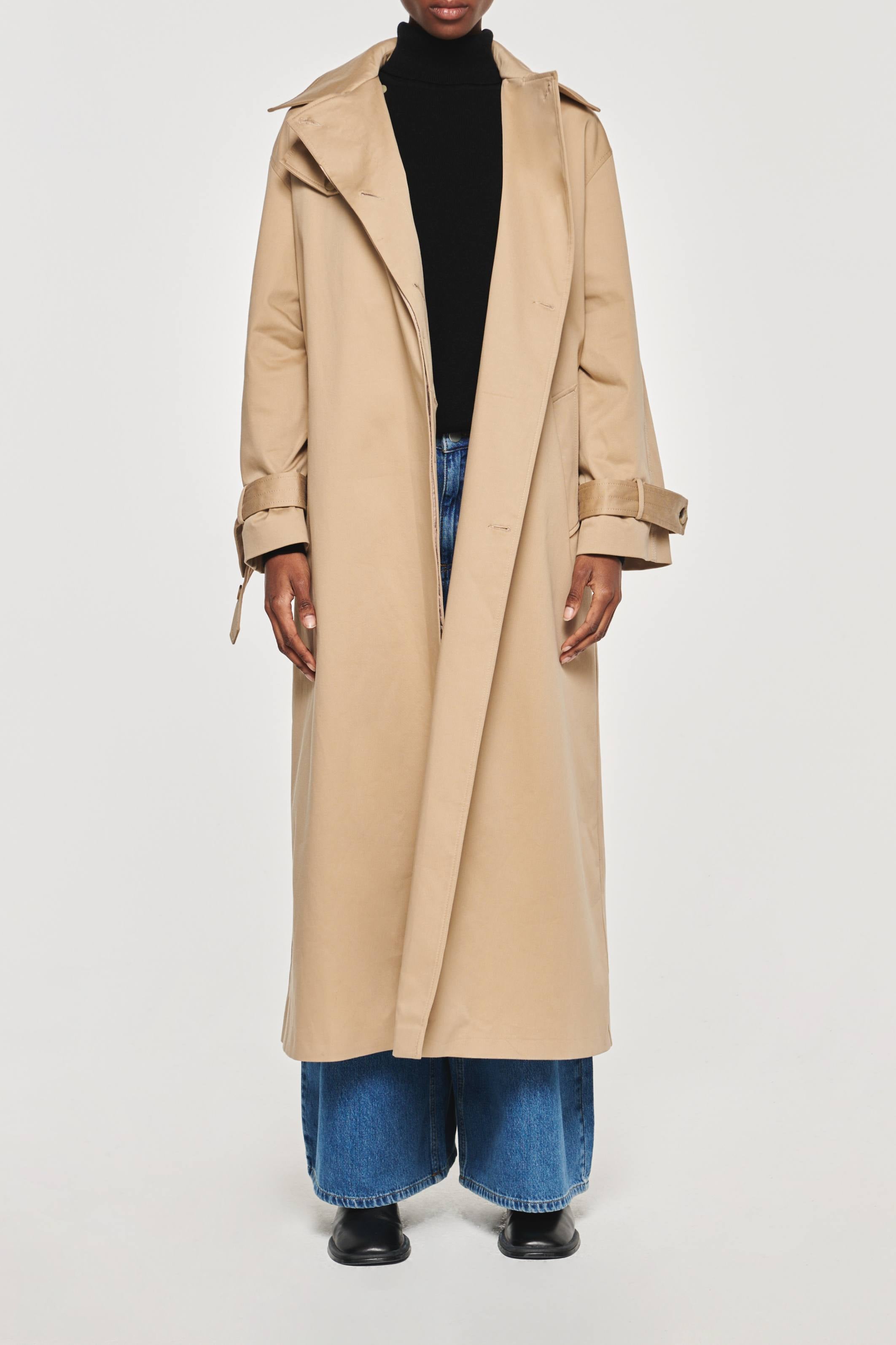 Gilda Maxi Trench Coat - Bessette