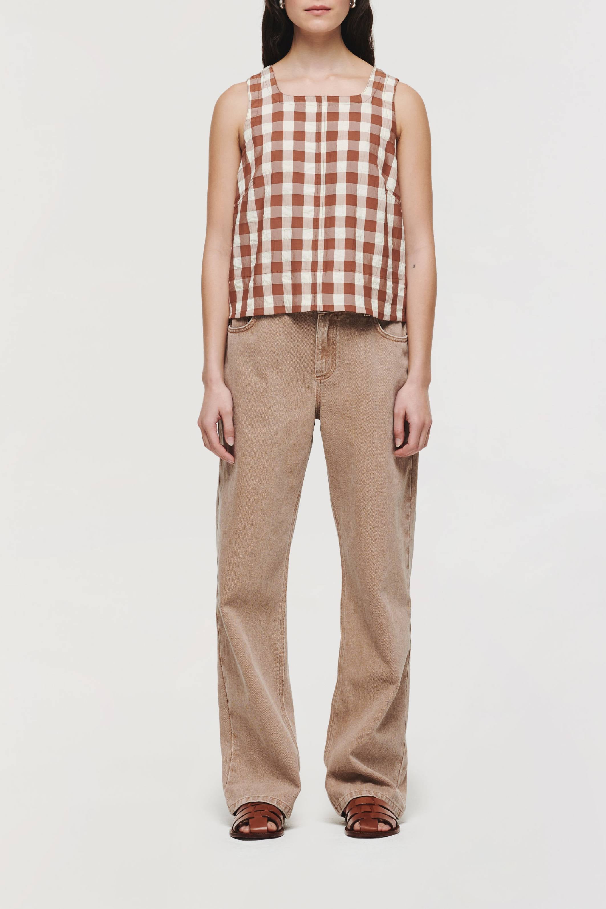 Miso Long Straight Leg Jeans - Bessette