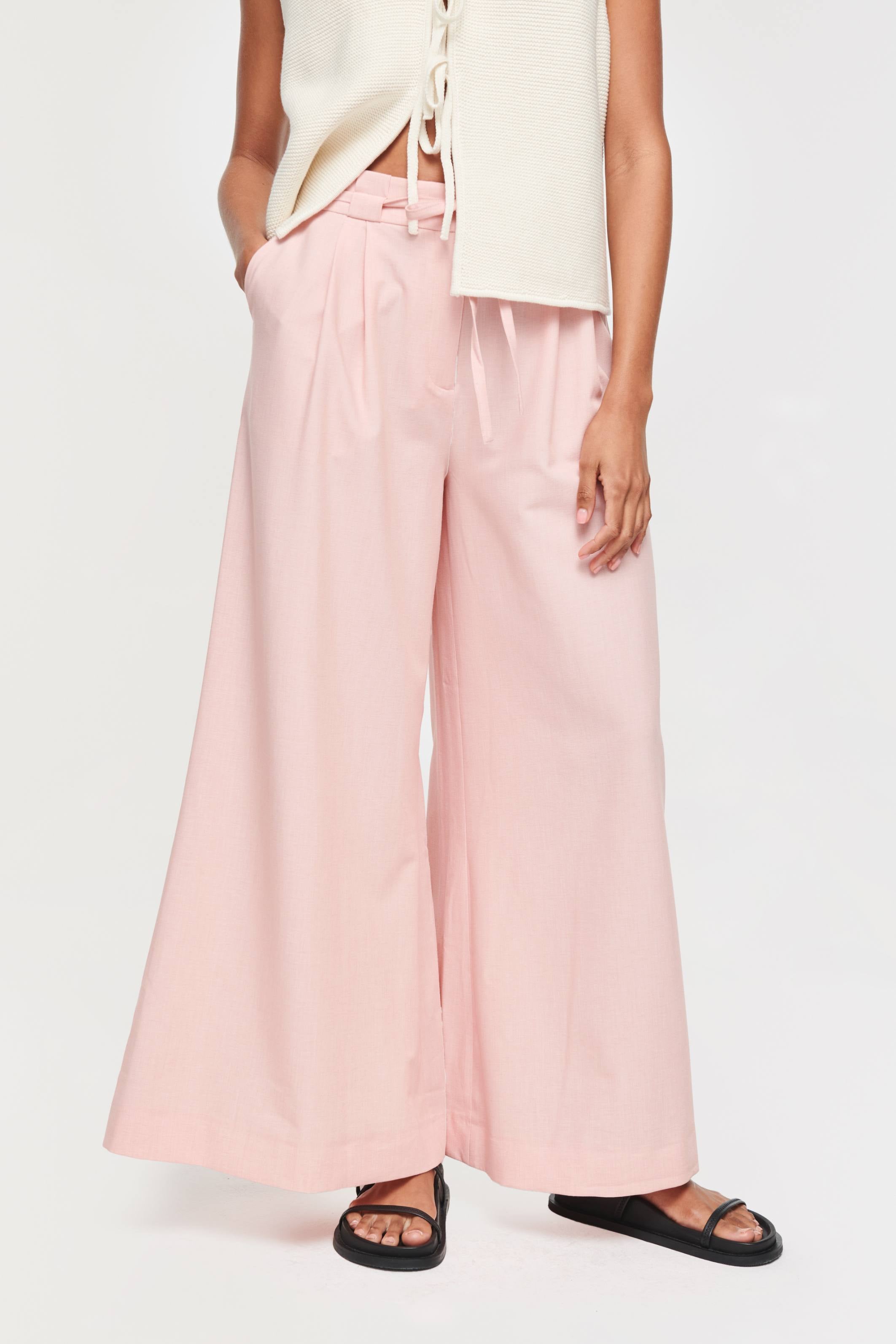 Aligne Serene extra wide leg trousers - Bessette