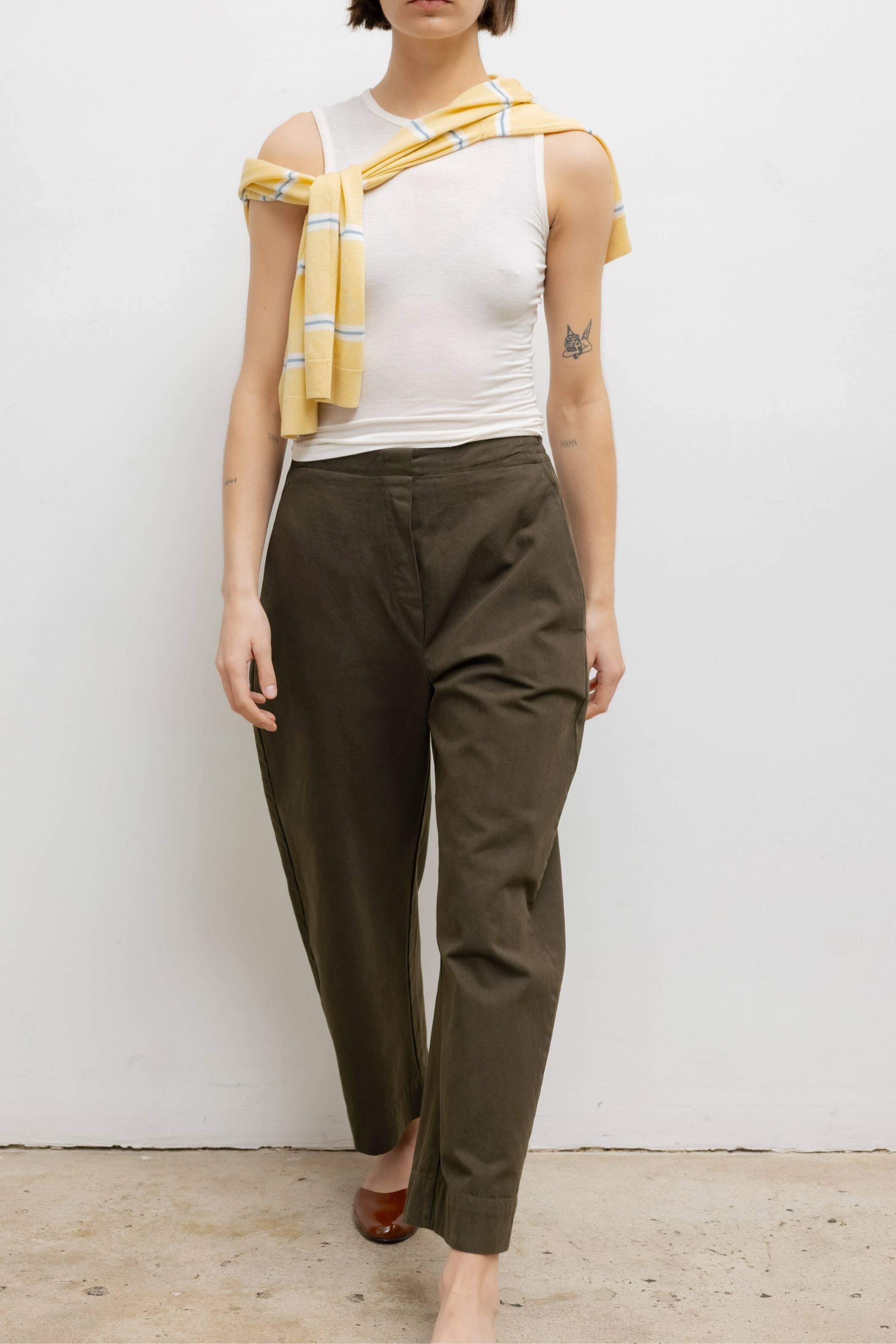 The Chloe barrel pants - Bessette
