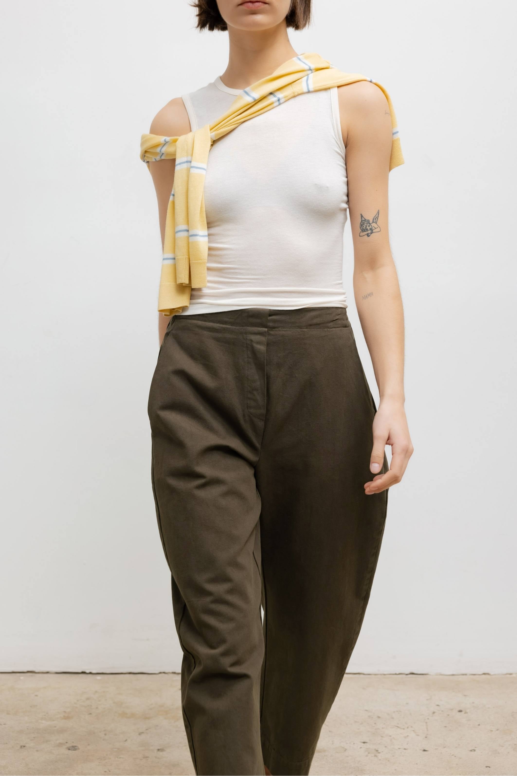 The Chloe barrel pants - Bessette