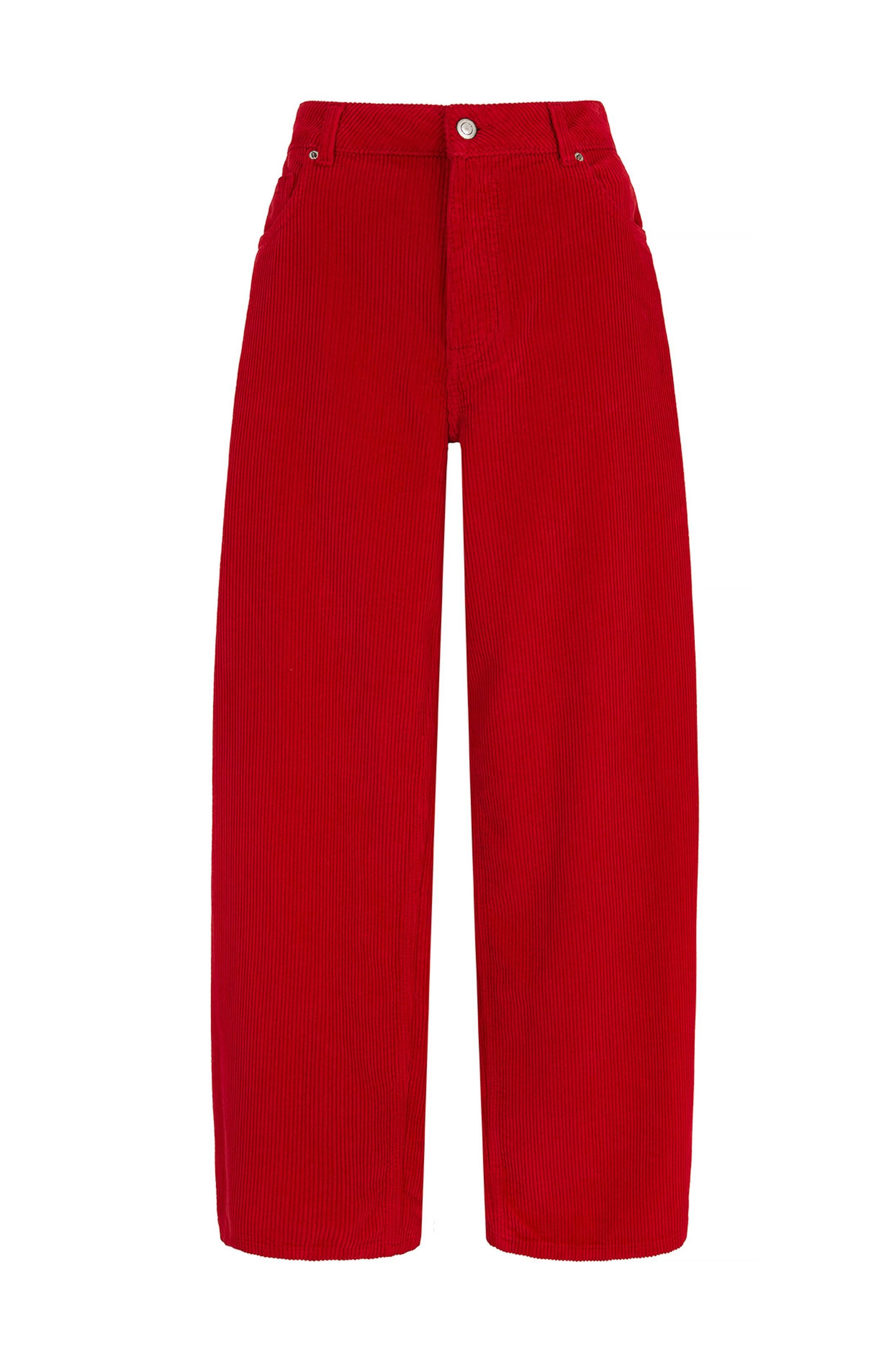 Markus Cord Barrel Leg Trouser - Bessette