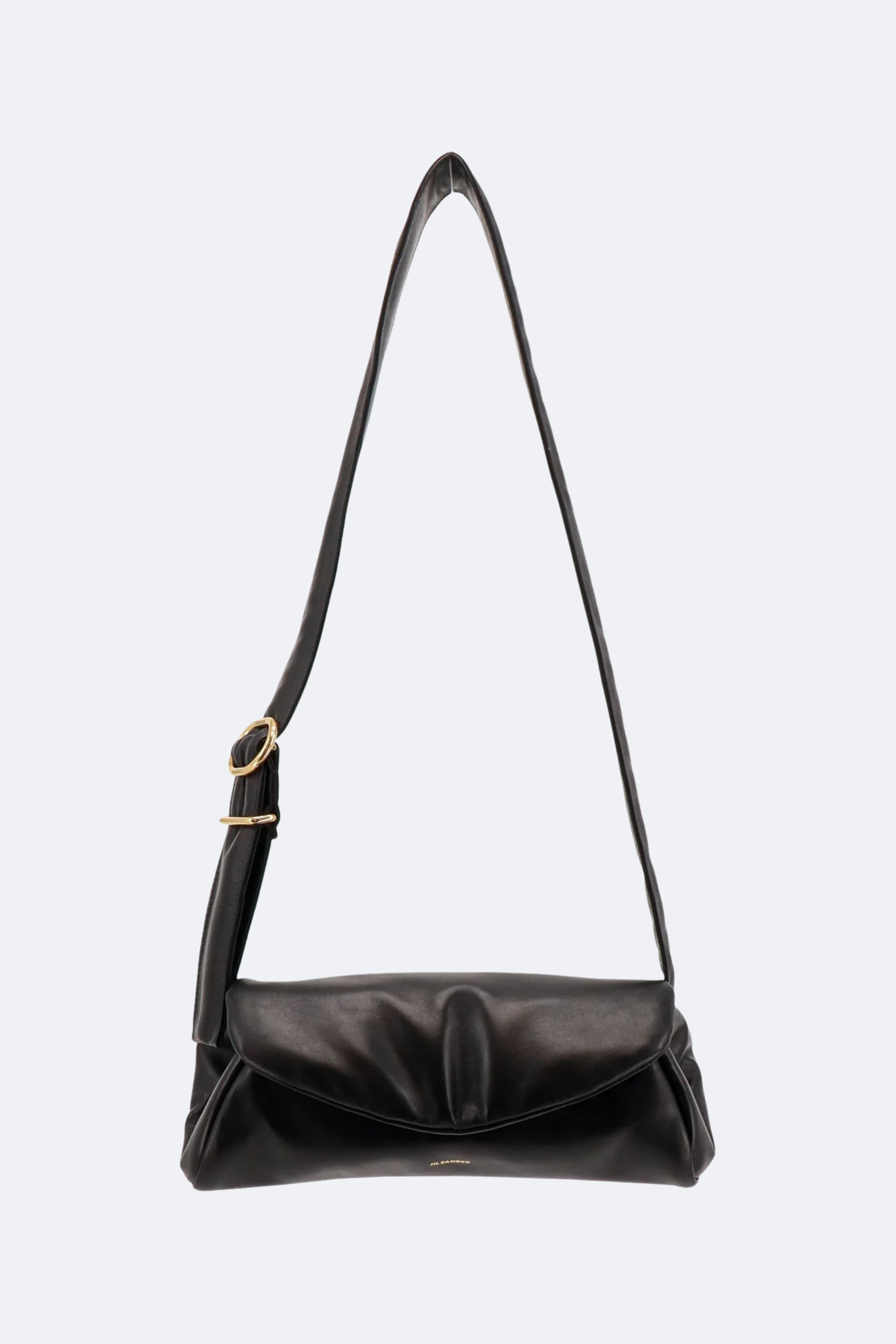 Jil Sander Small Cannolo Padded Leather Shoulder Bag