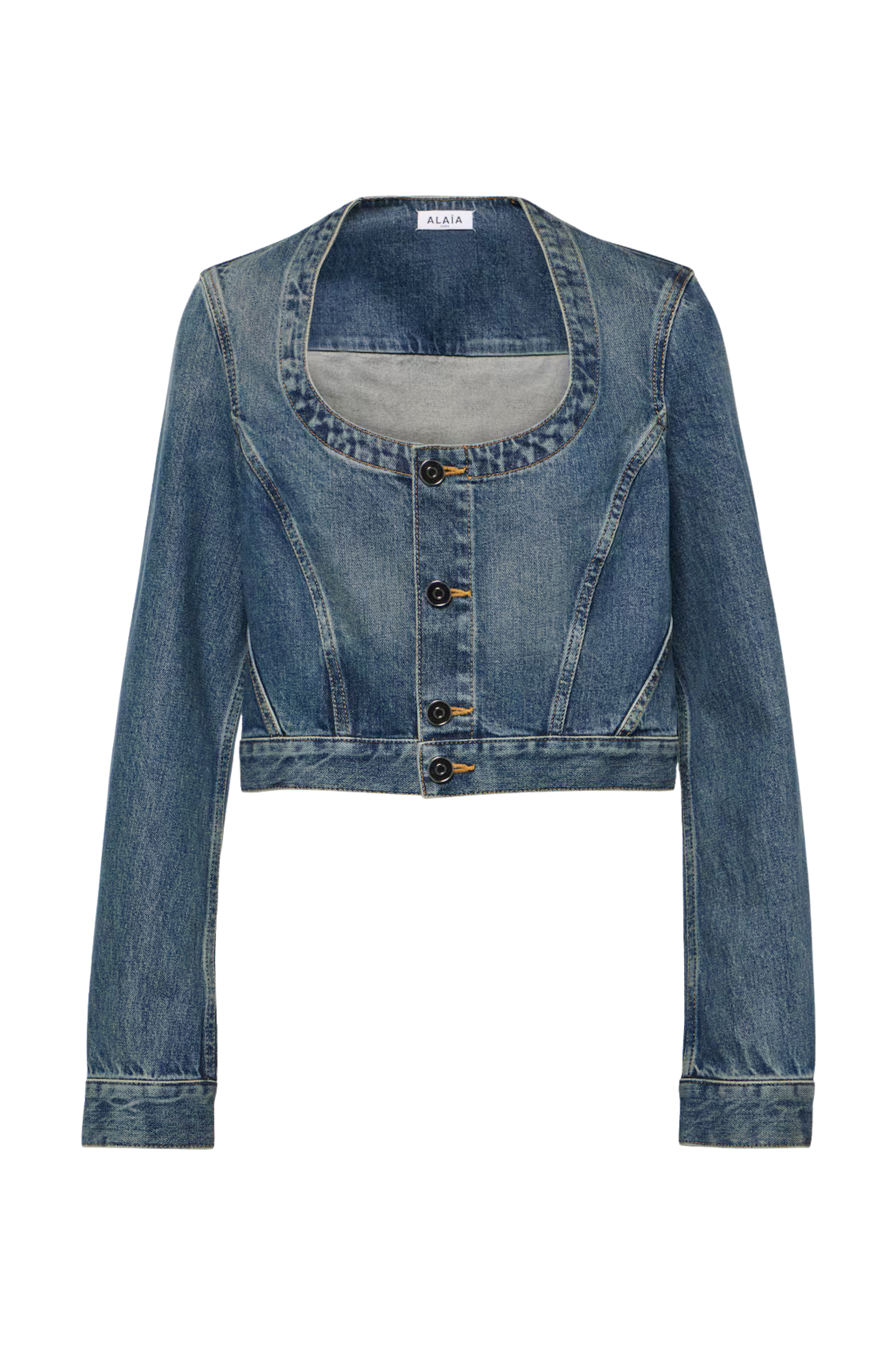 Cropped Denim Jacket