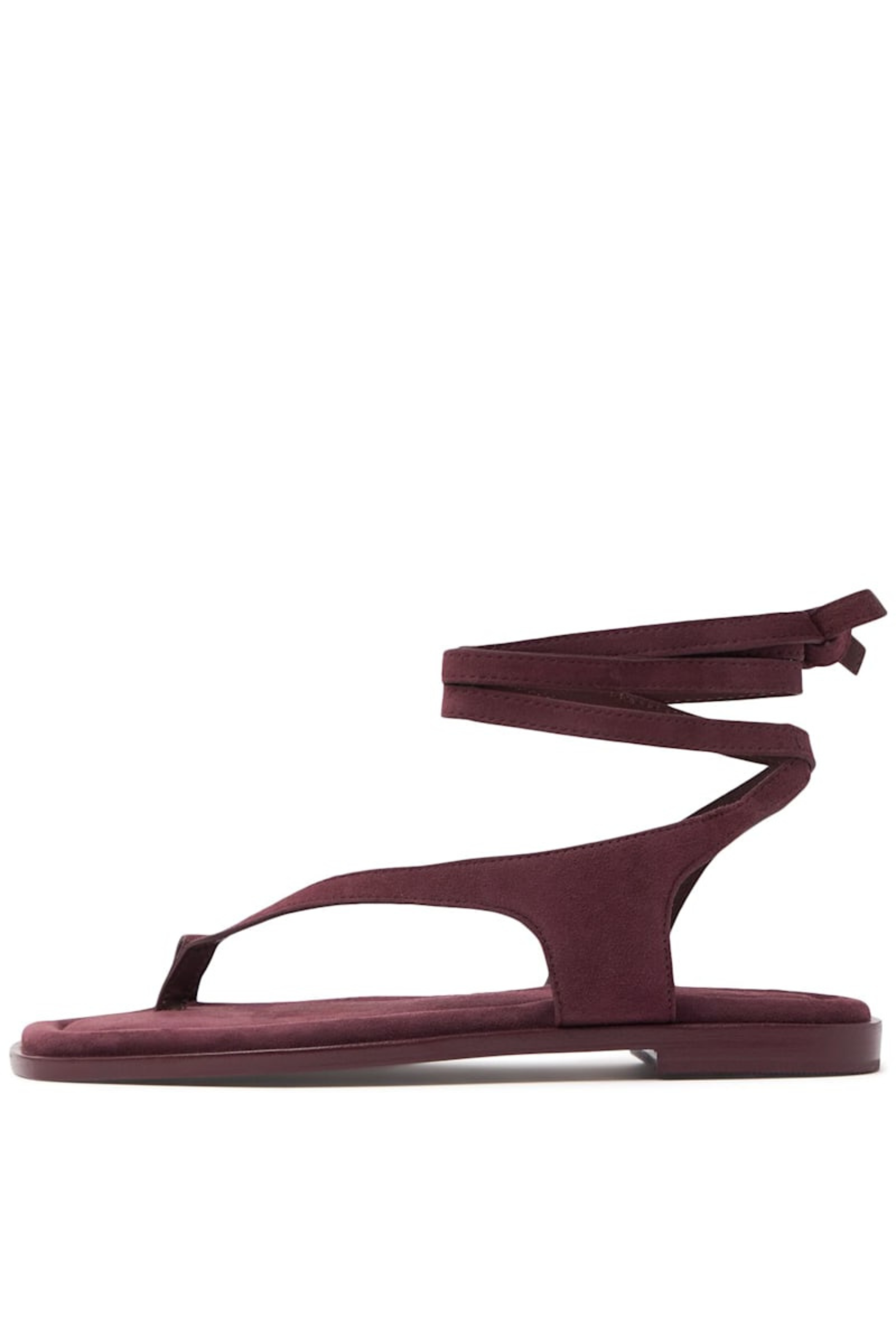 The Heidi Sandal Mulberry Suede - Bessette