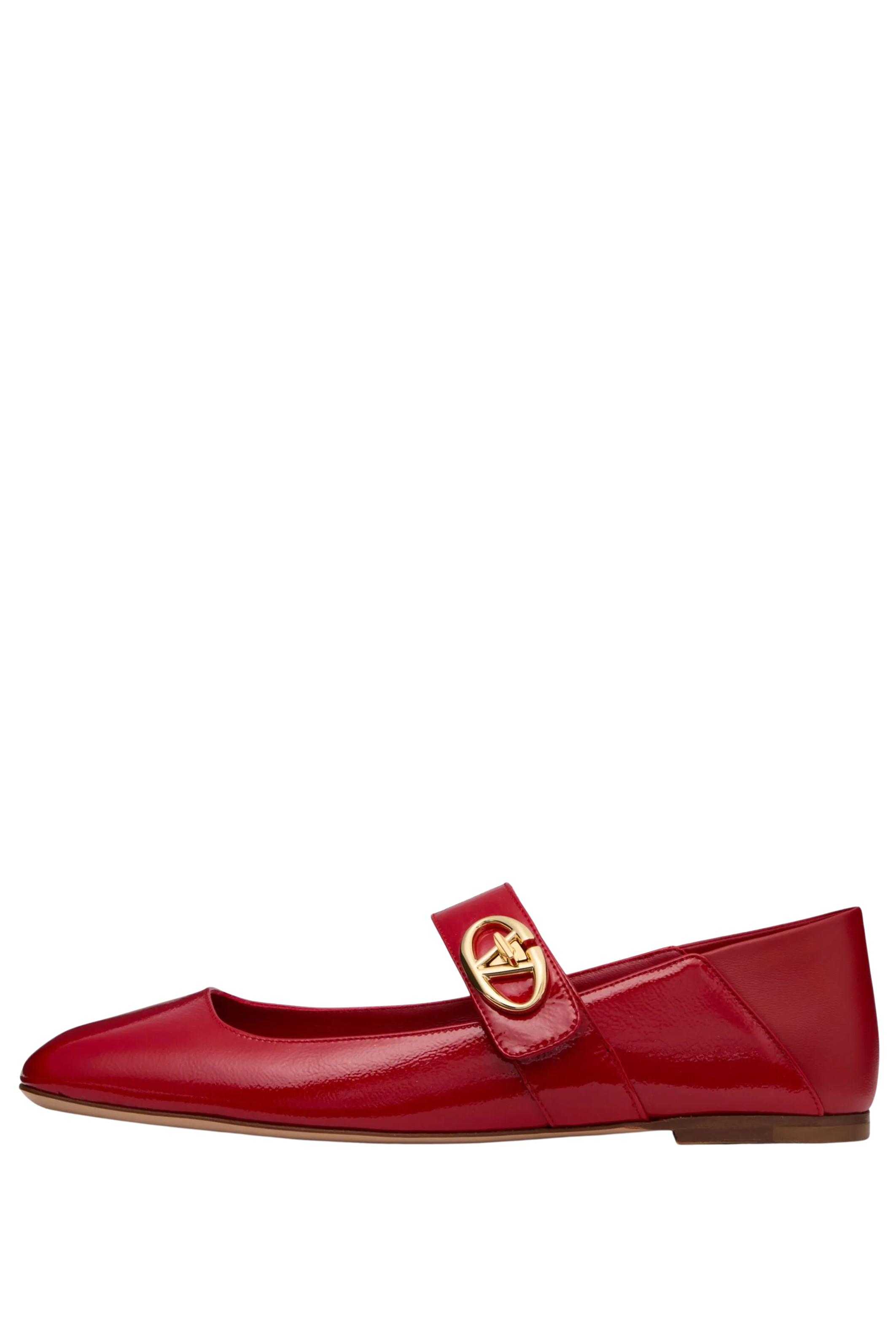 Valentino V-Logo Mary Jane Flats - Bessette