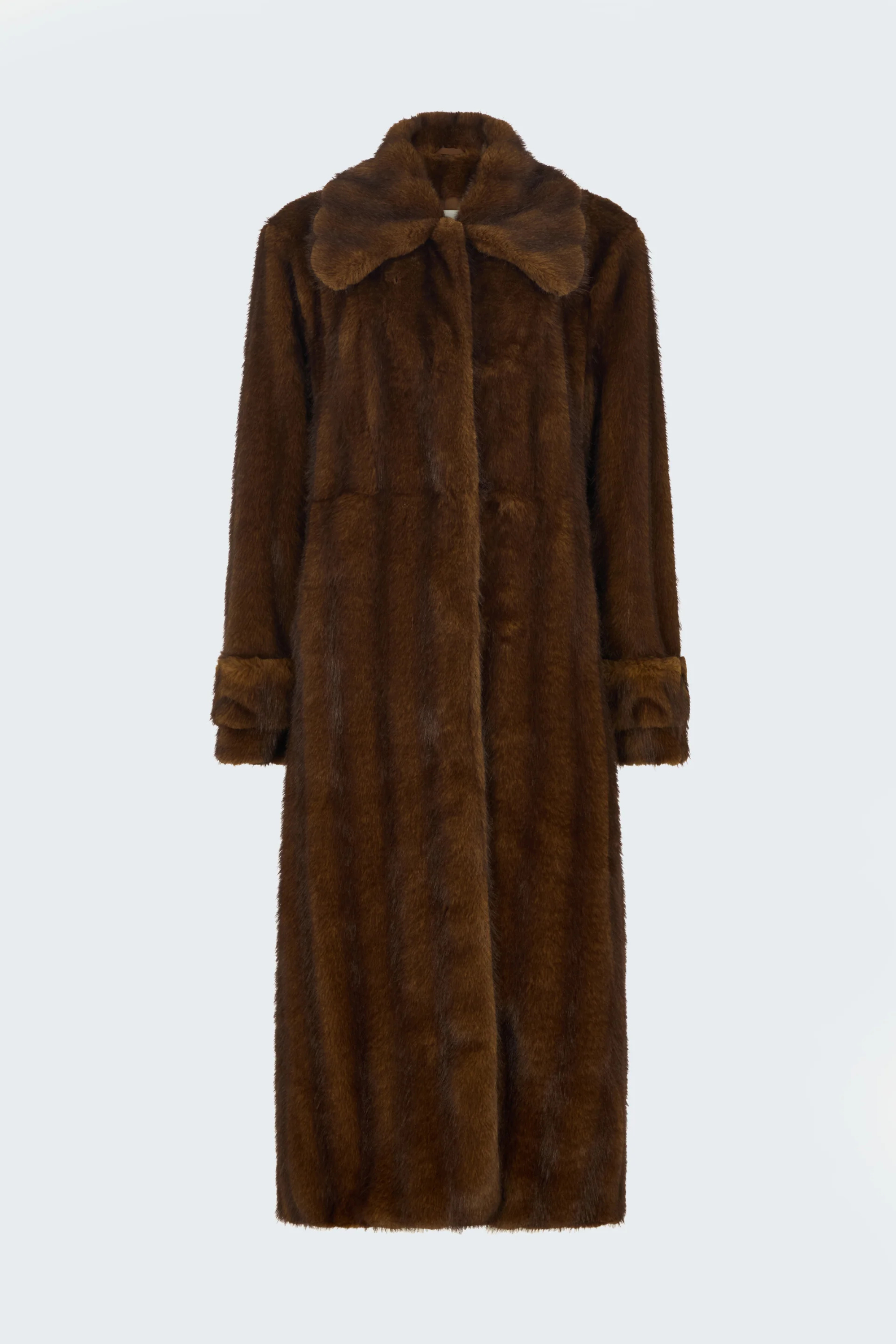 Mila Fur Coat Chestnut