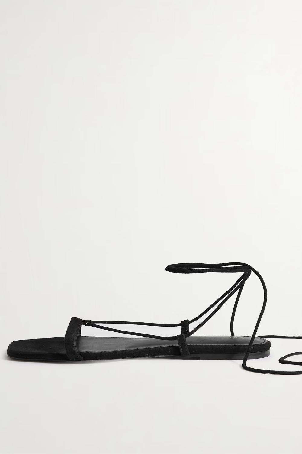 Toteme The Suede Tie Sandal - Bessette