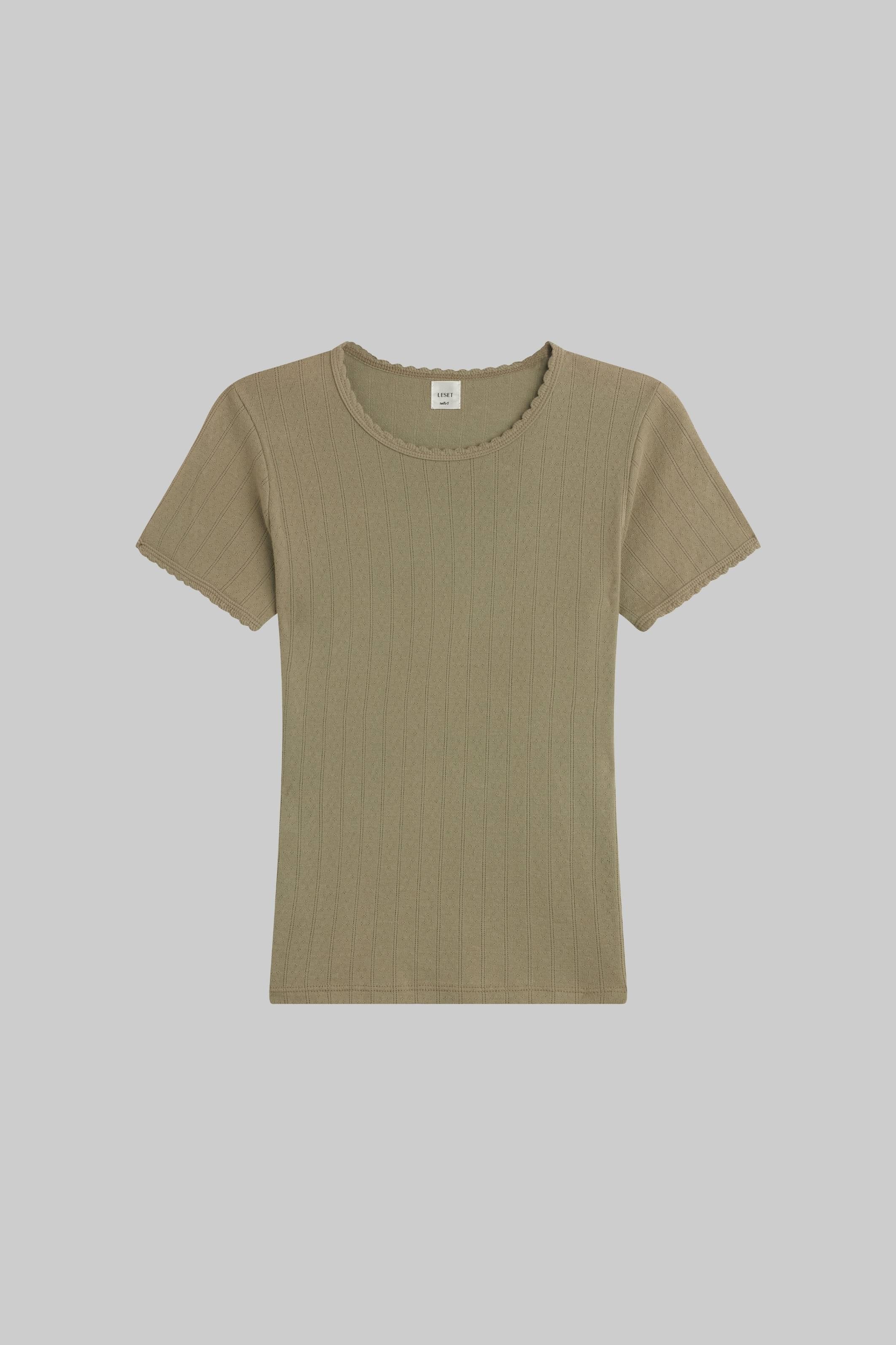 Cypress Pointelle slim fit Tee - Bessette
