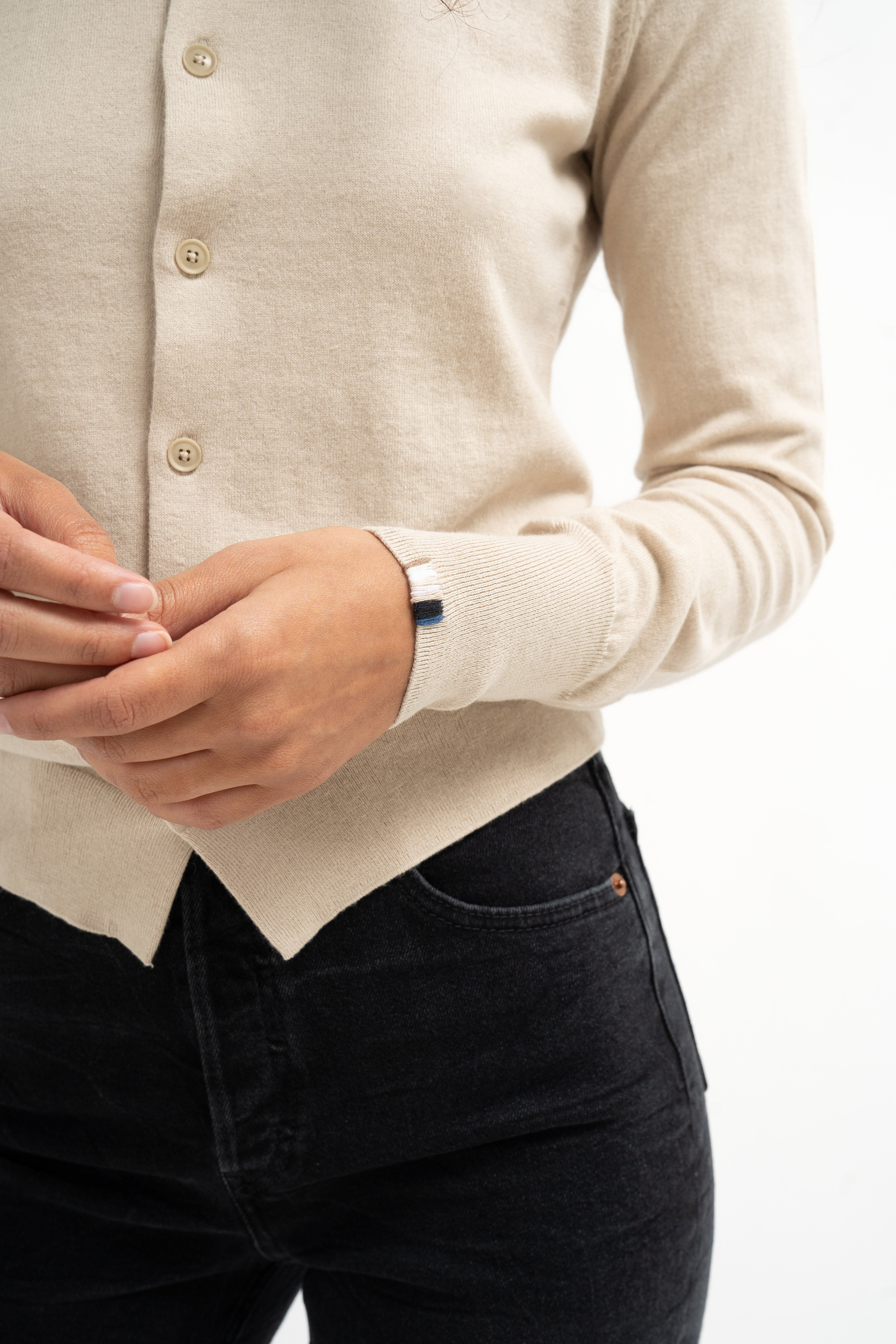 Extreme Cashmere Little Bit Cotton and Cashmere Cardigan