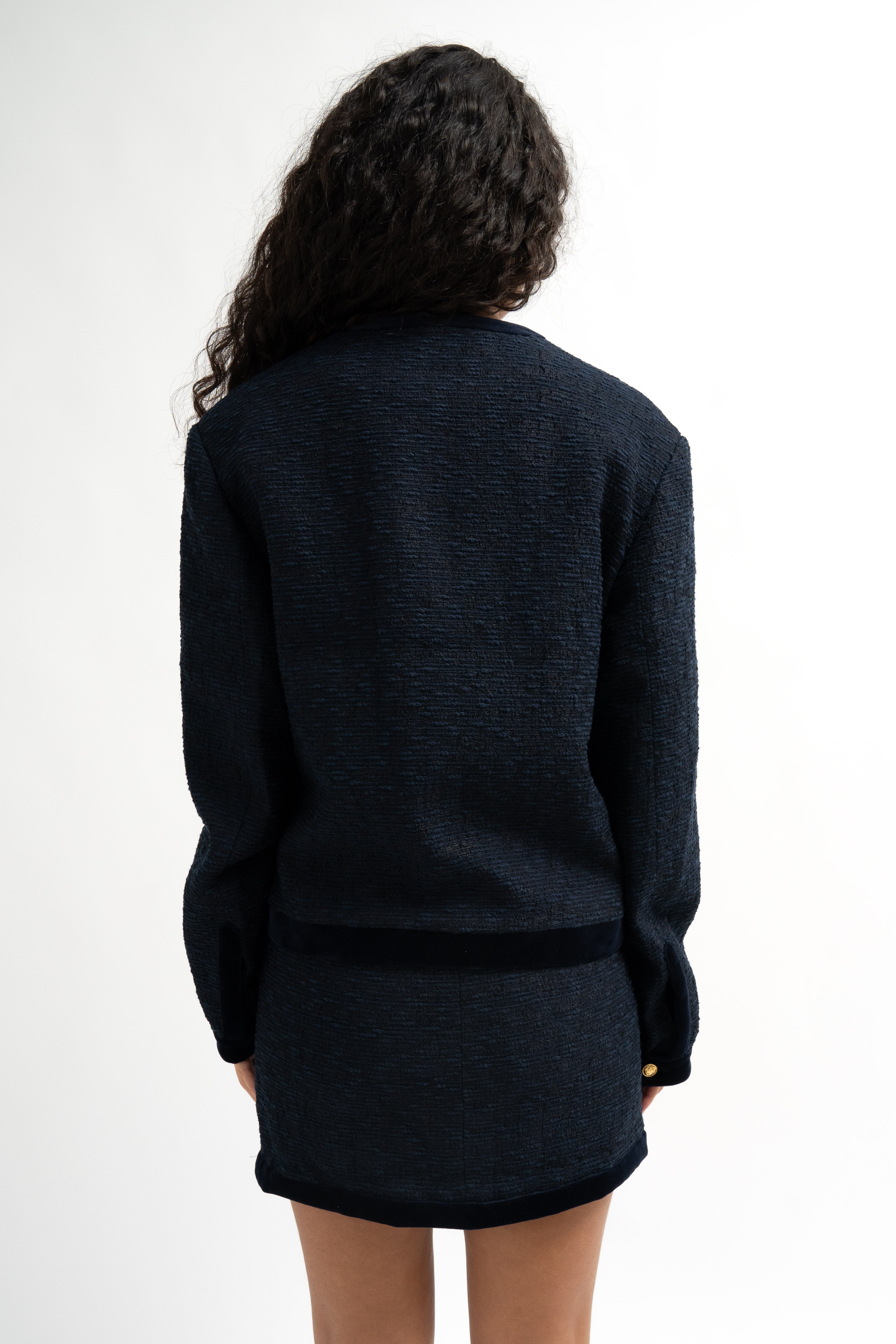 Blazé Milano Gliss Bolero Bouclé Jacket