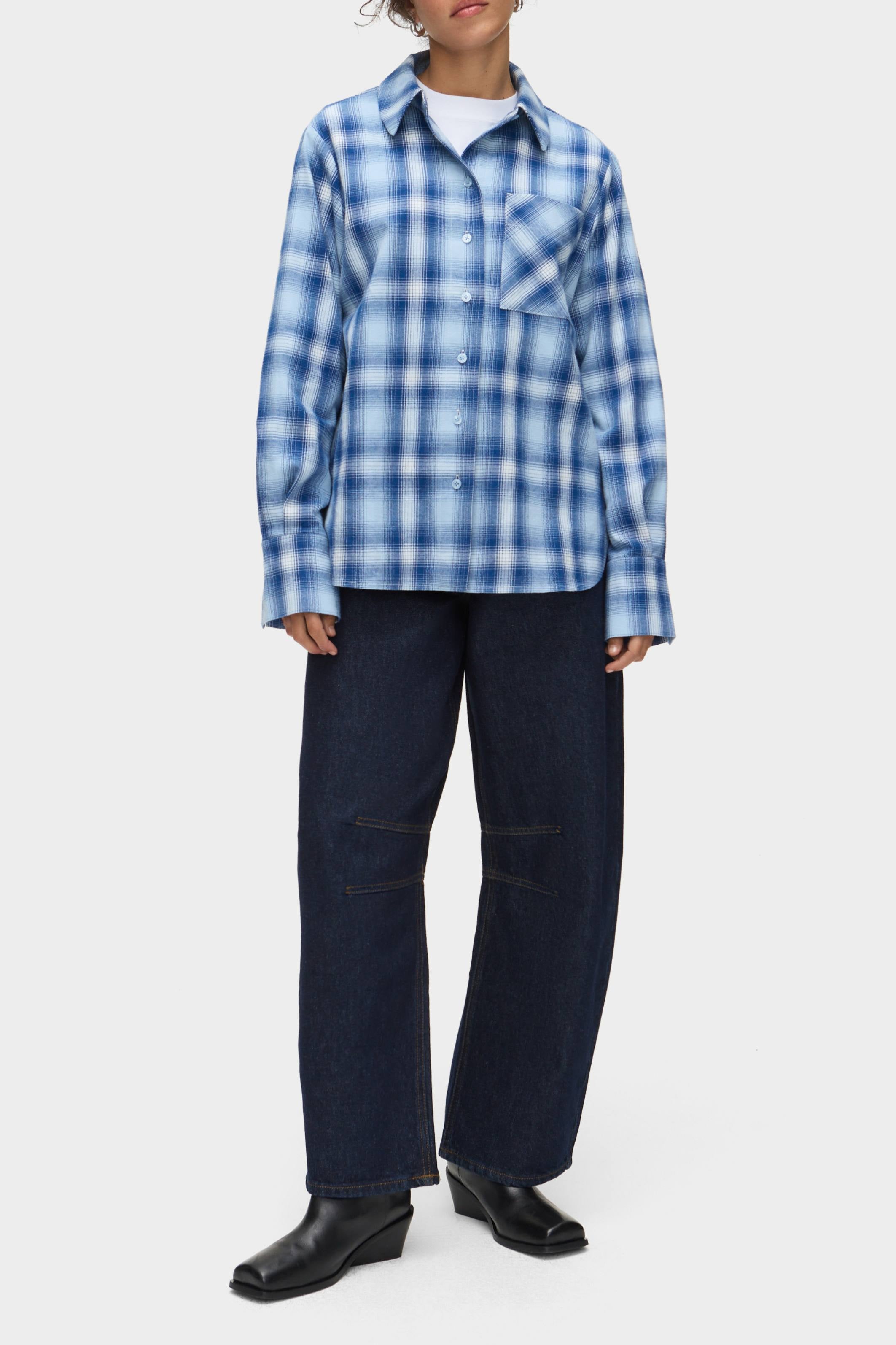 Taylor Flannel Checked Shirt - Bessette