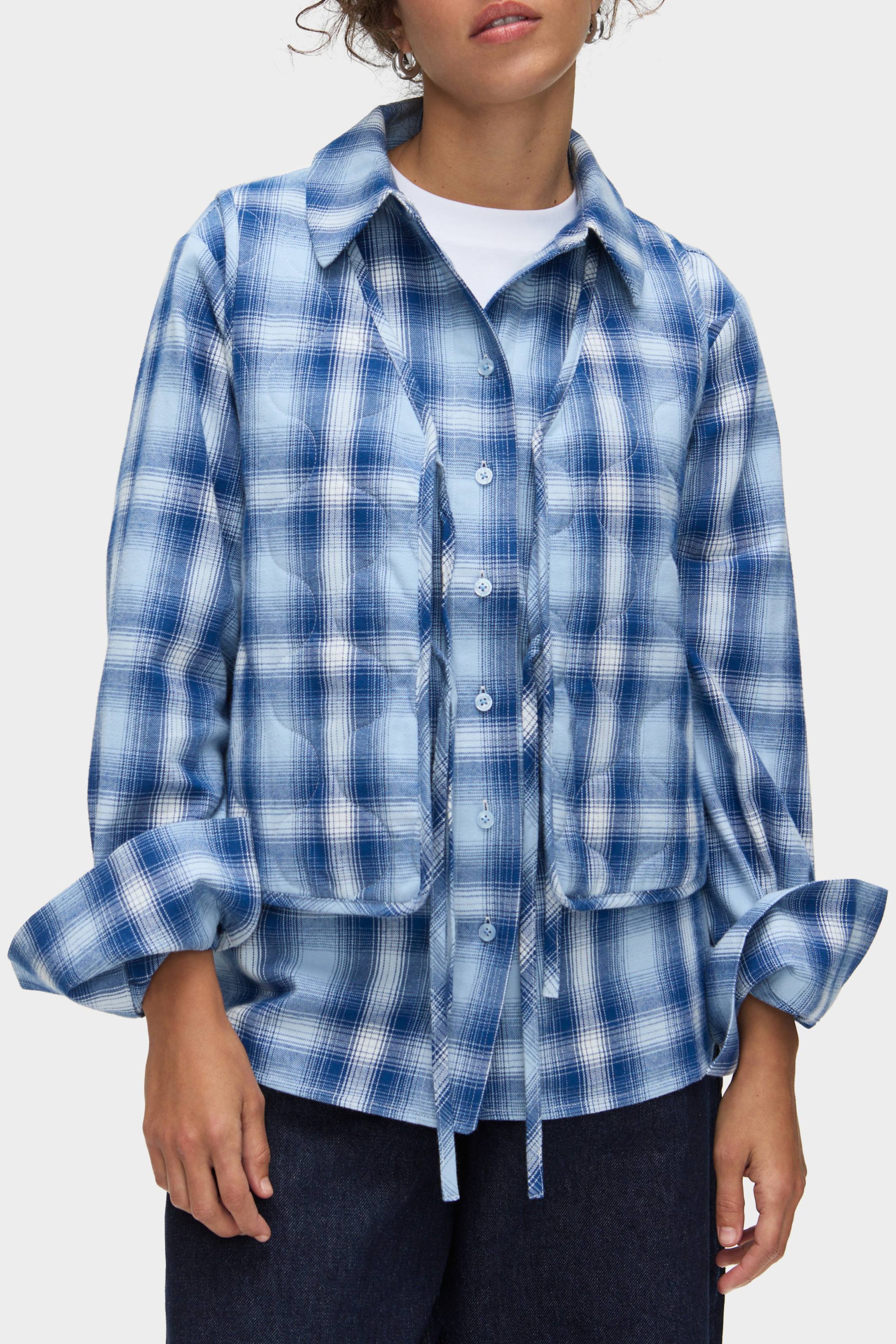 Taylor Flannel Checked Shirt - Bessette
