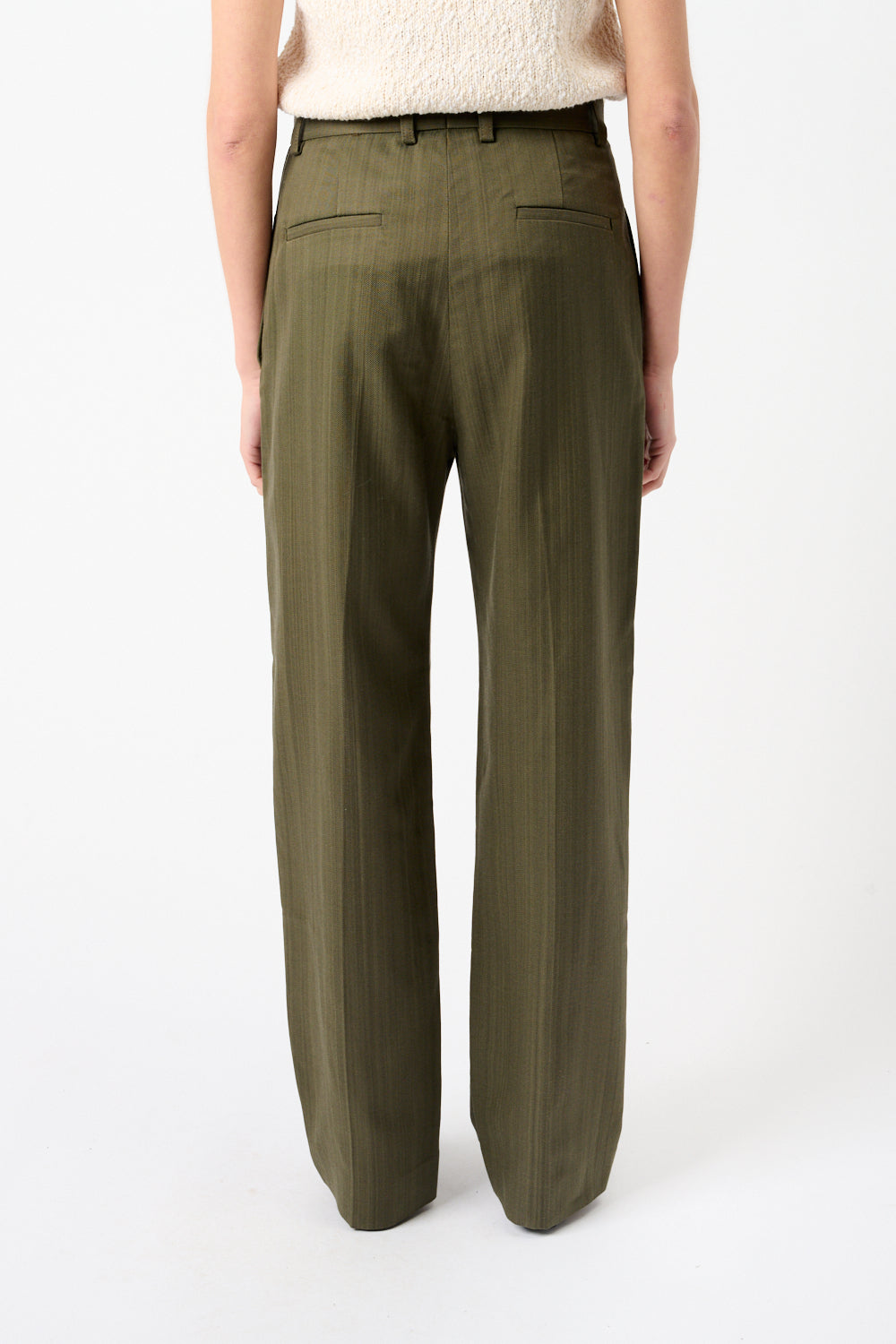 Byxor i bomullsblandning