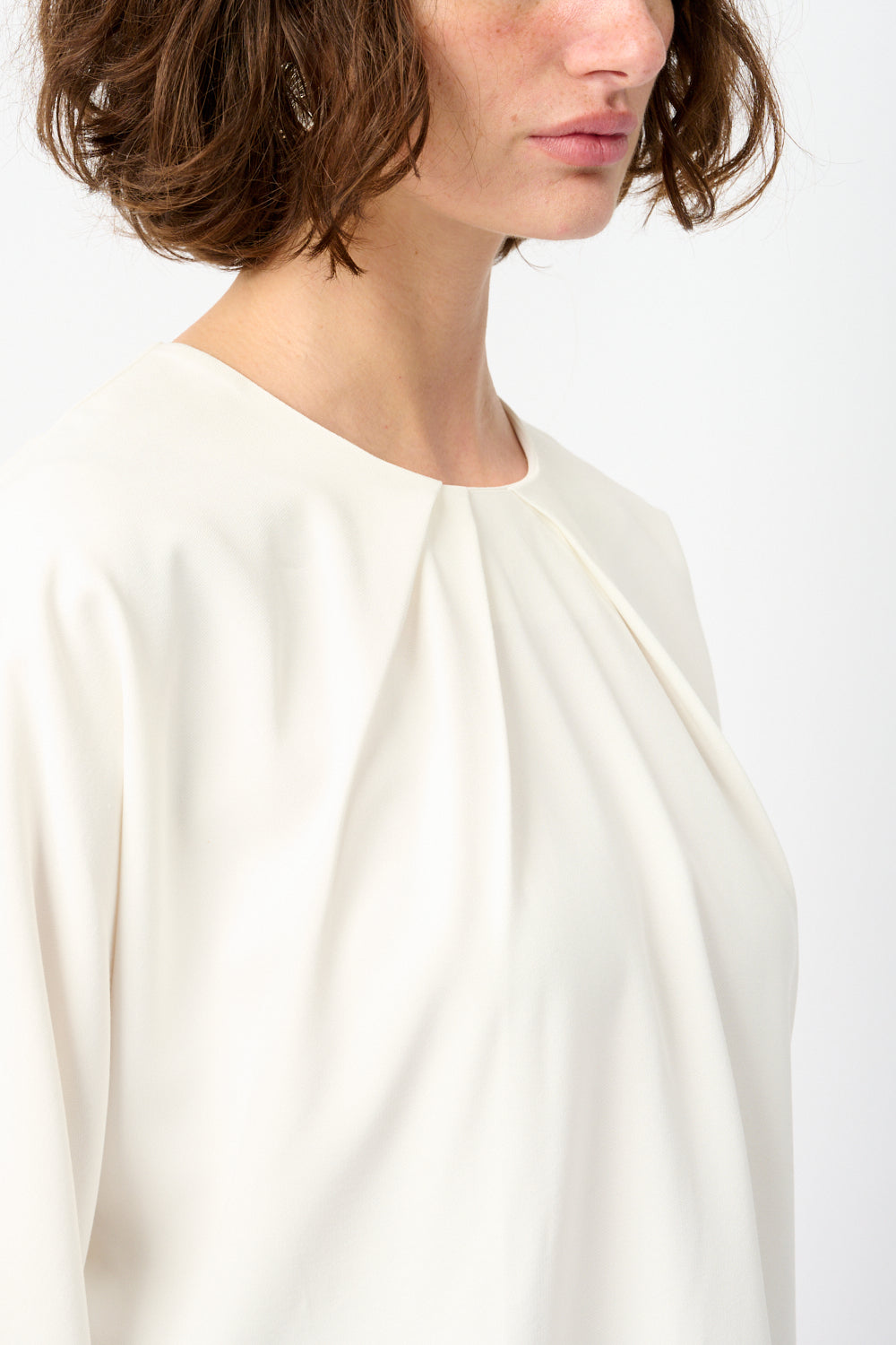 Gathered Neck Blouse