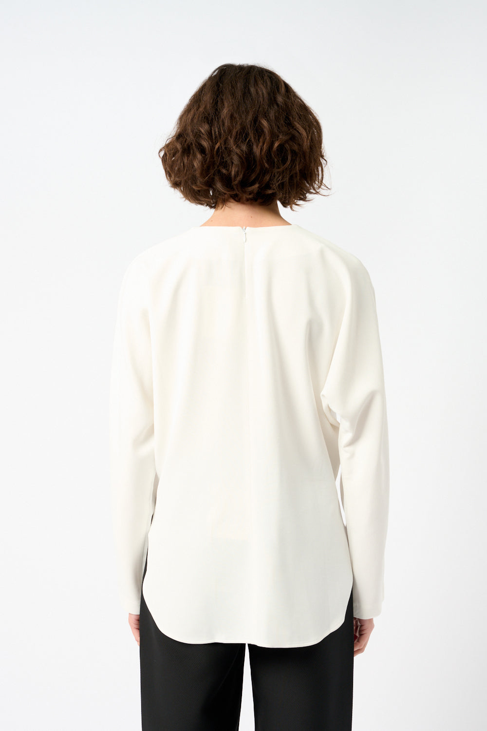 Gathered Neck Blouse