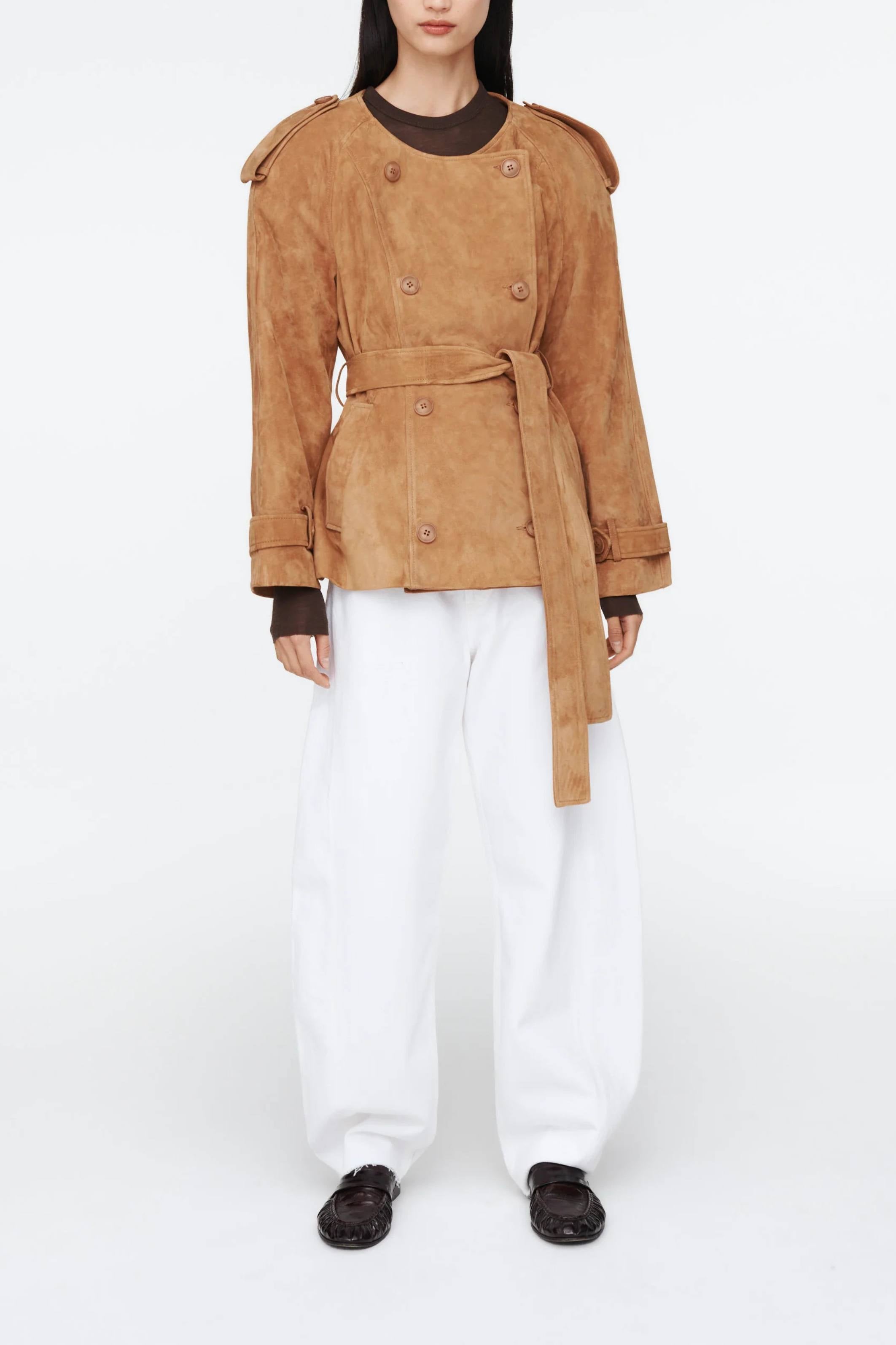 Klarissa Suede Jacket Whiskey