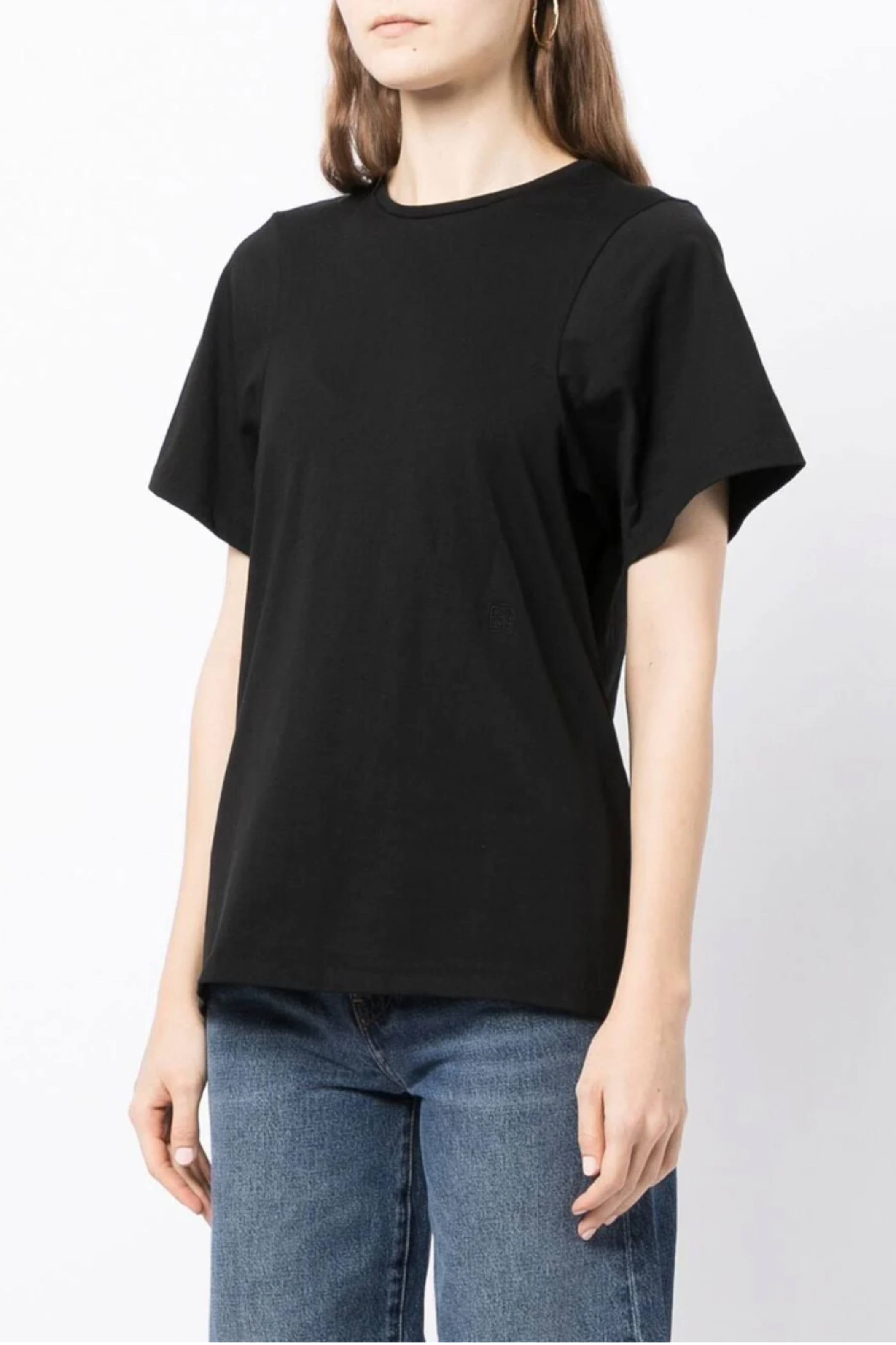 Espera Curved Armhole Tee Black