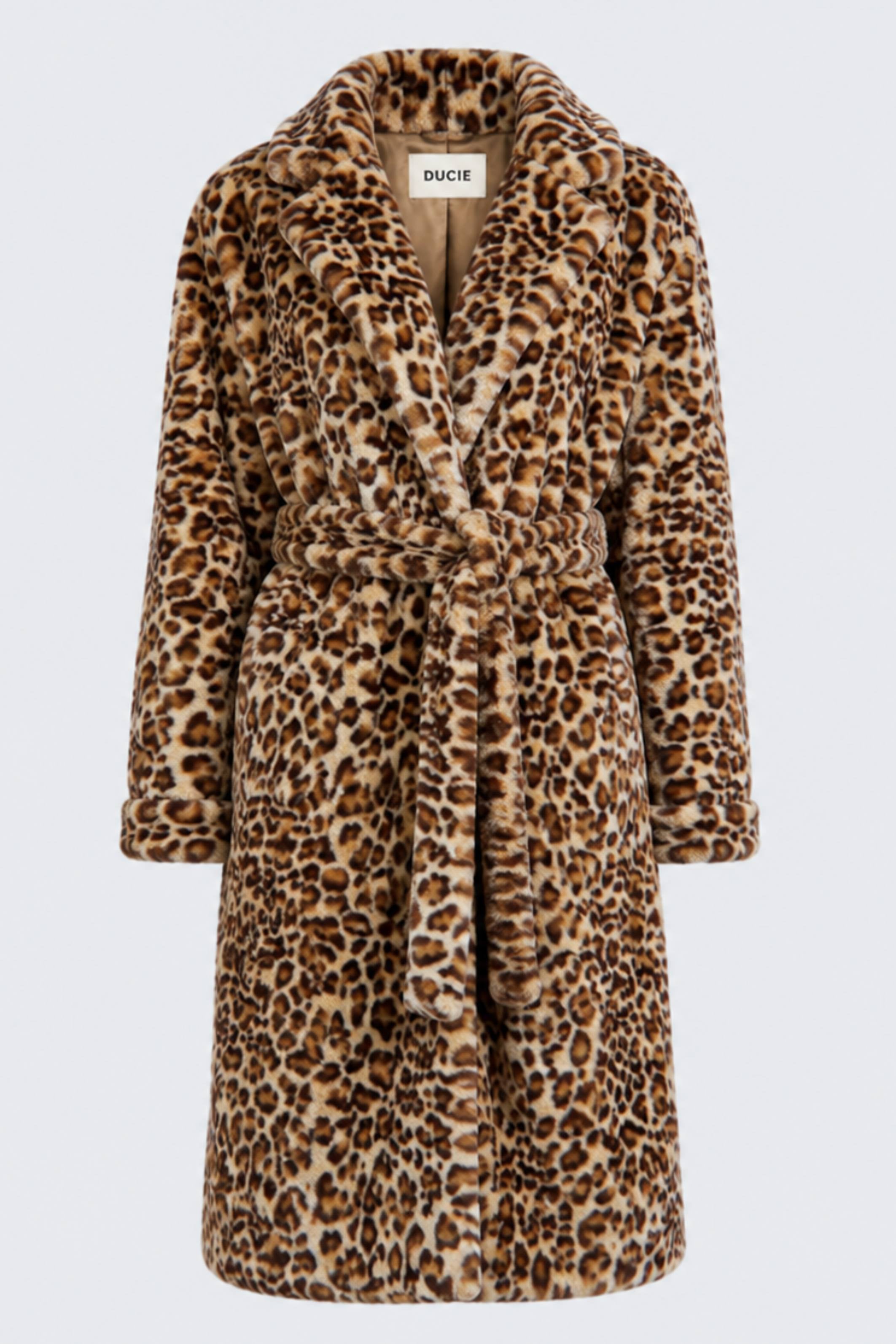 Vera Fur Coat Leopard