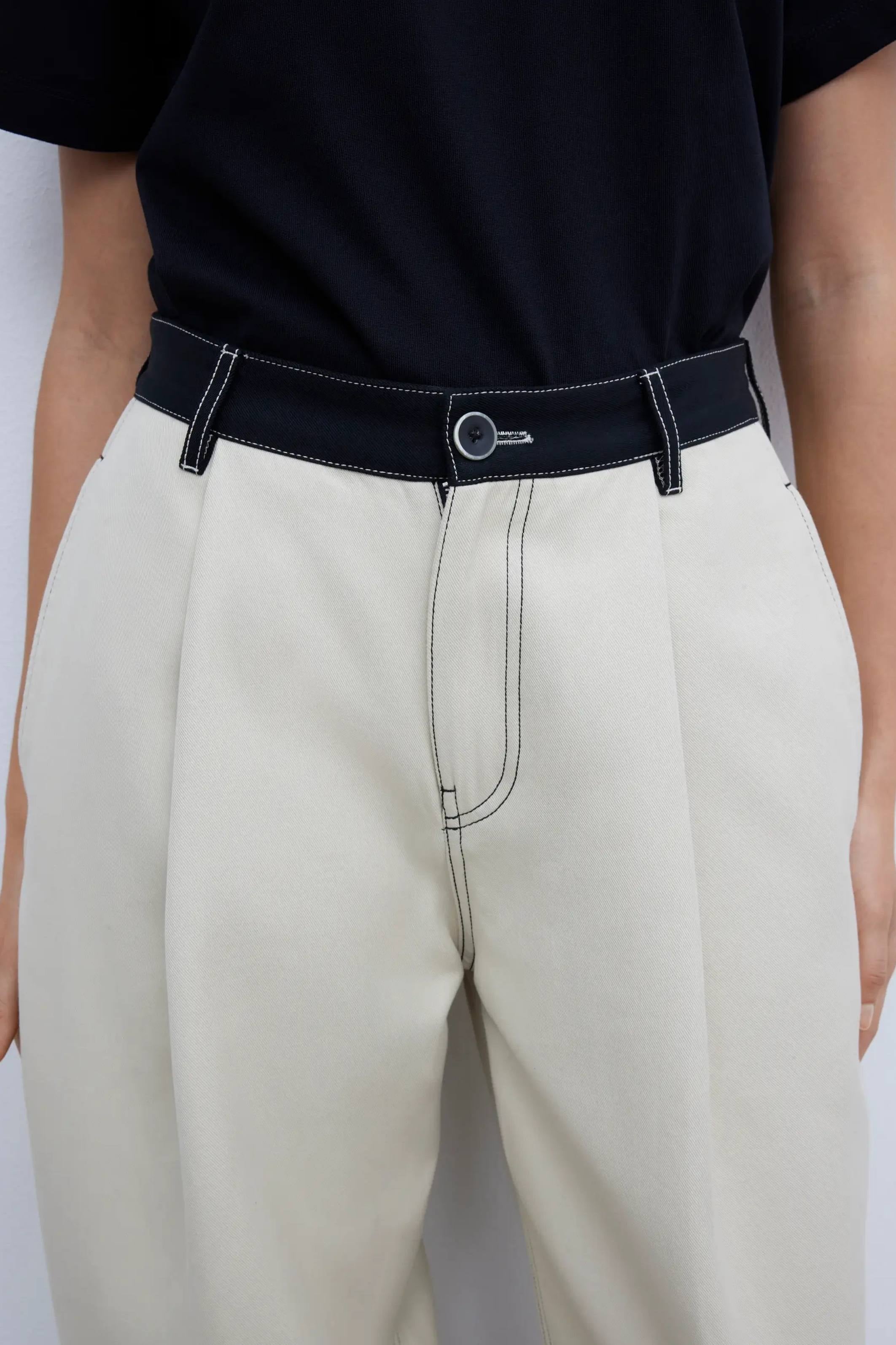 Two Tone Trousers - Bessette