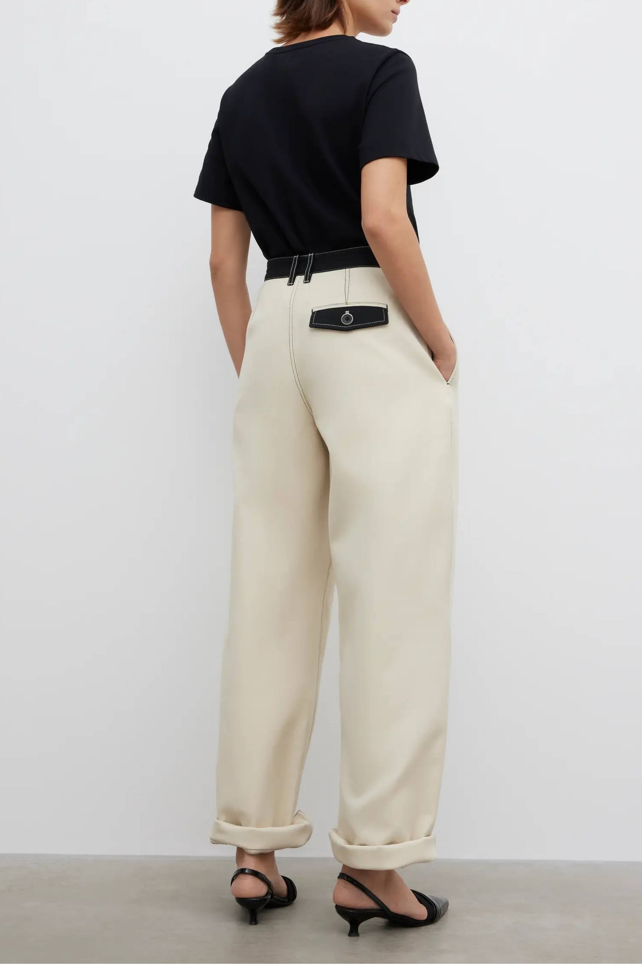 Two Tone Trousers - Bessette