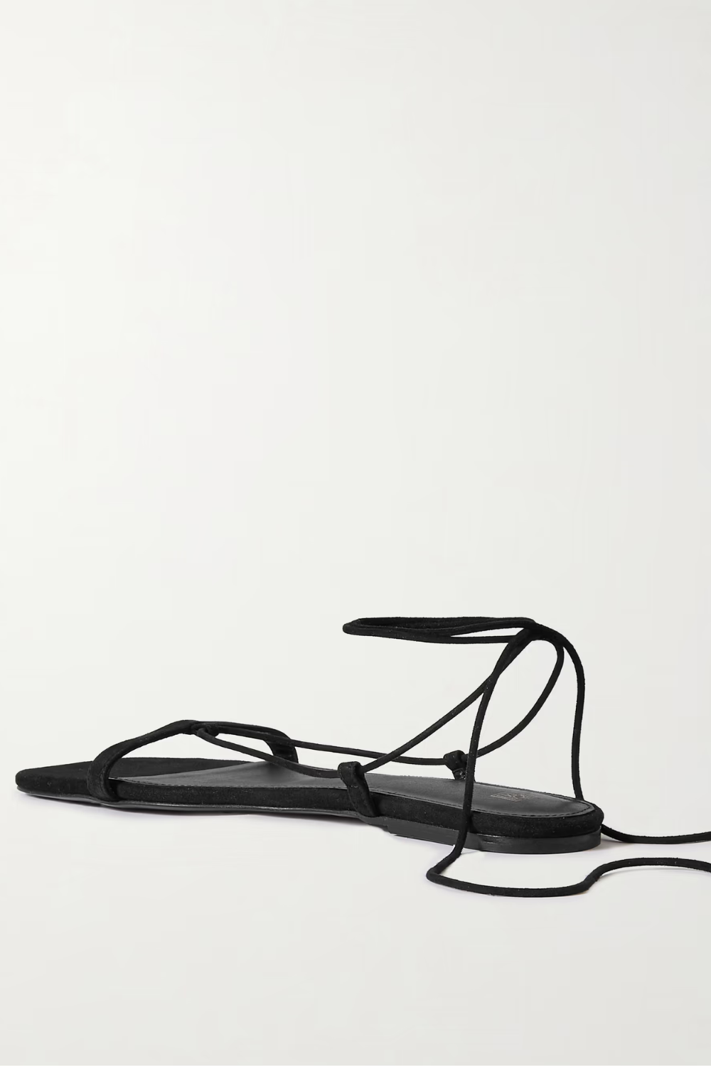 Toteme The Suede Tie Sandal - Bessette