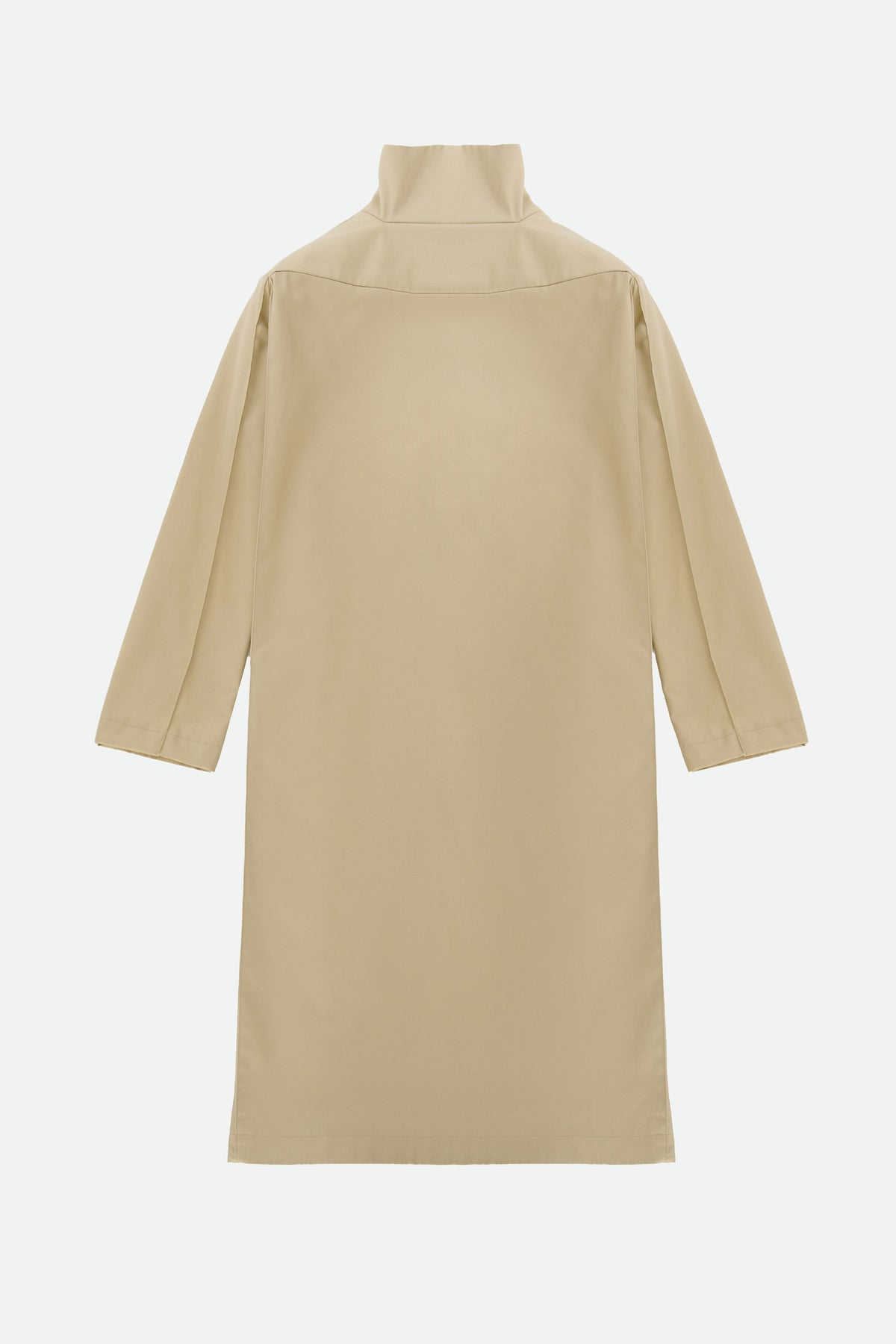 SQUARE RAIN COAT (beige) - Bessette