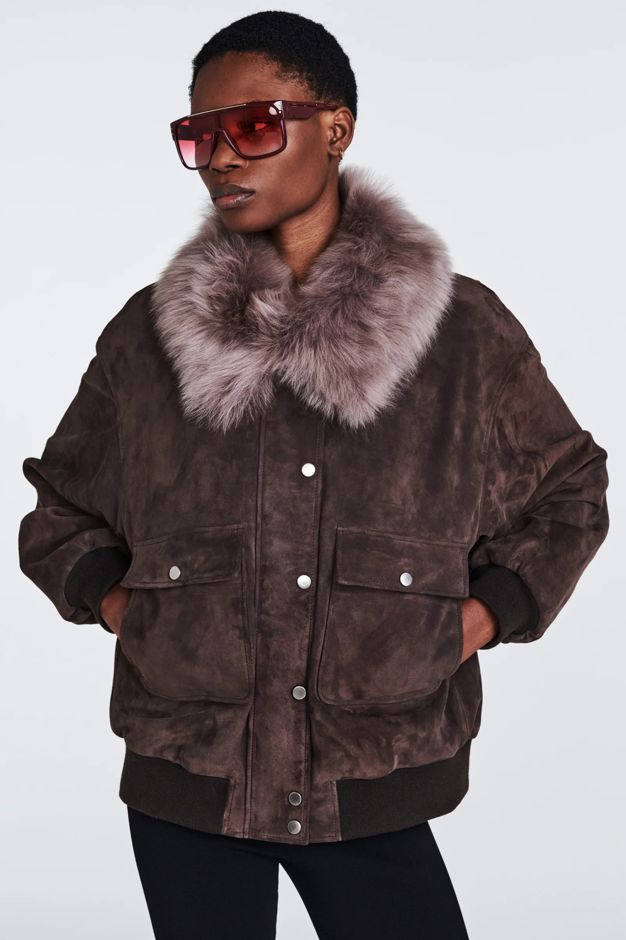 jackie suede jacket