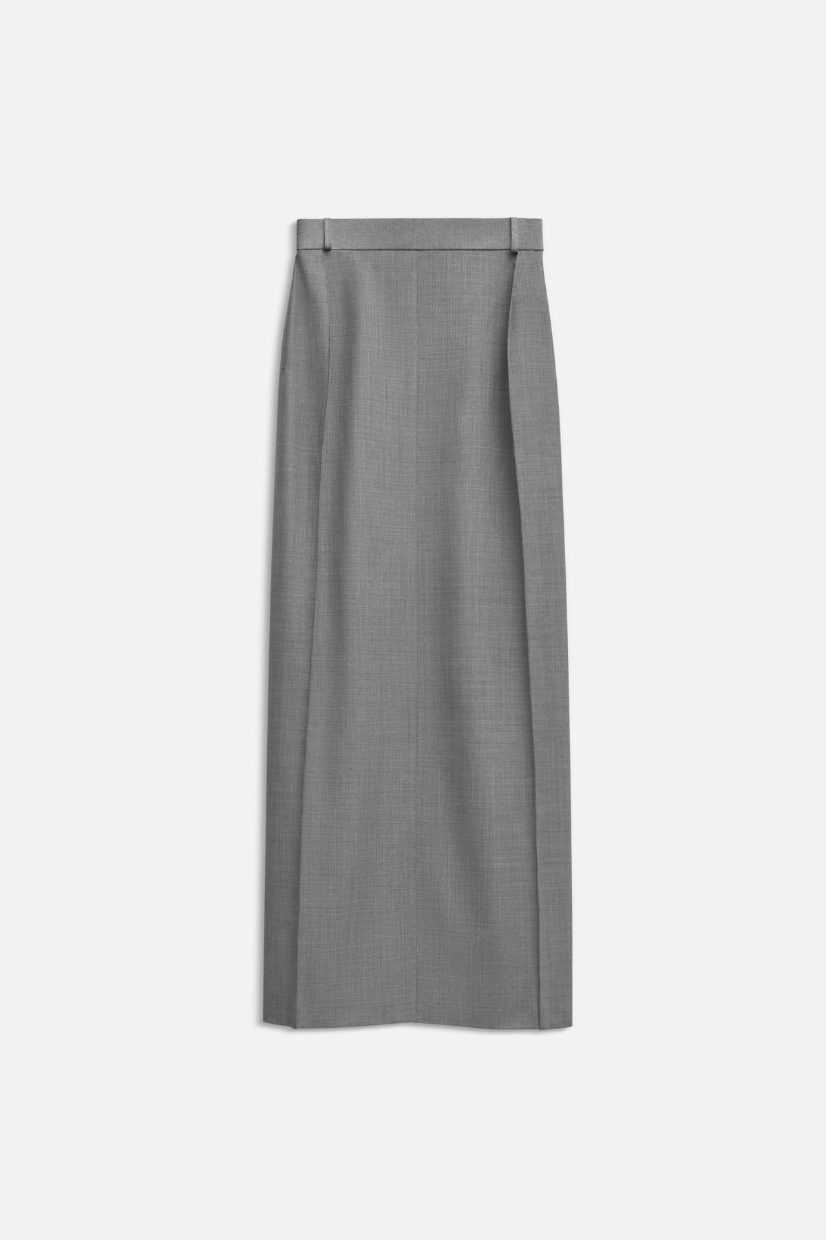 COSTUME SKIRT (light grey melange) - Bessette