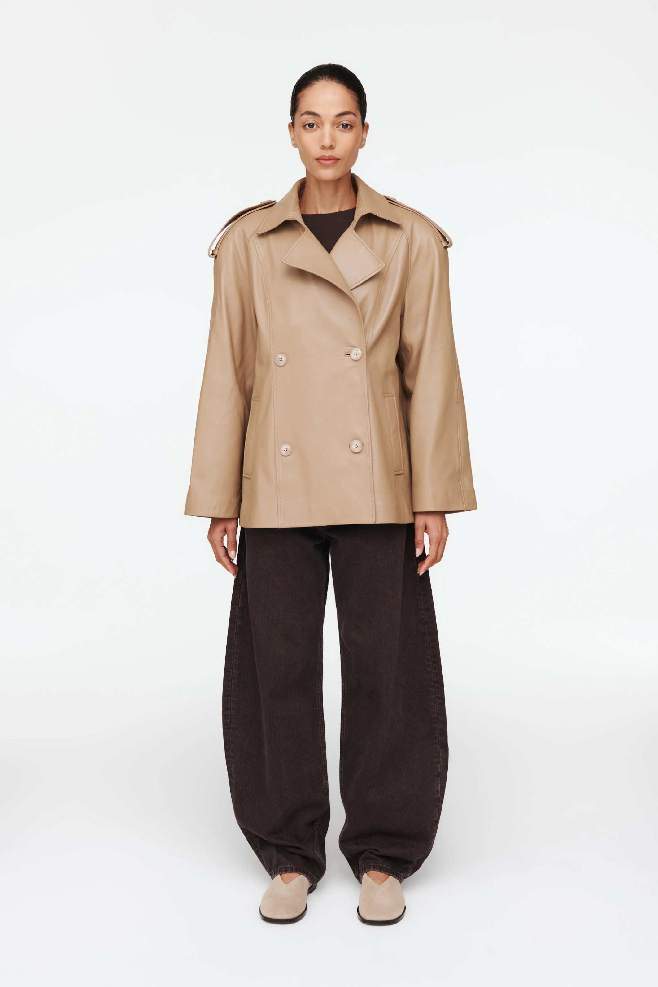 Ottelie Leather Jacket