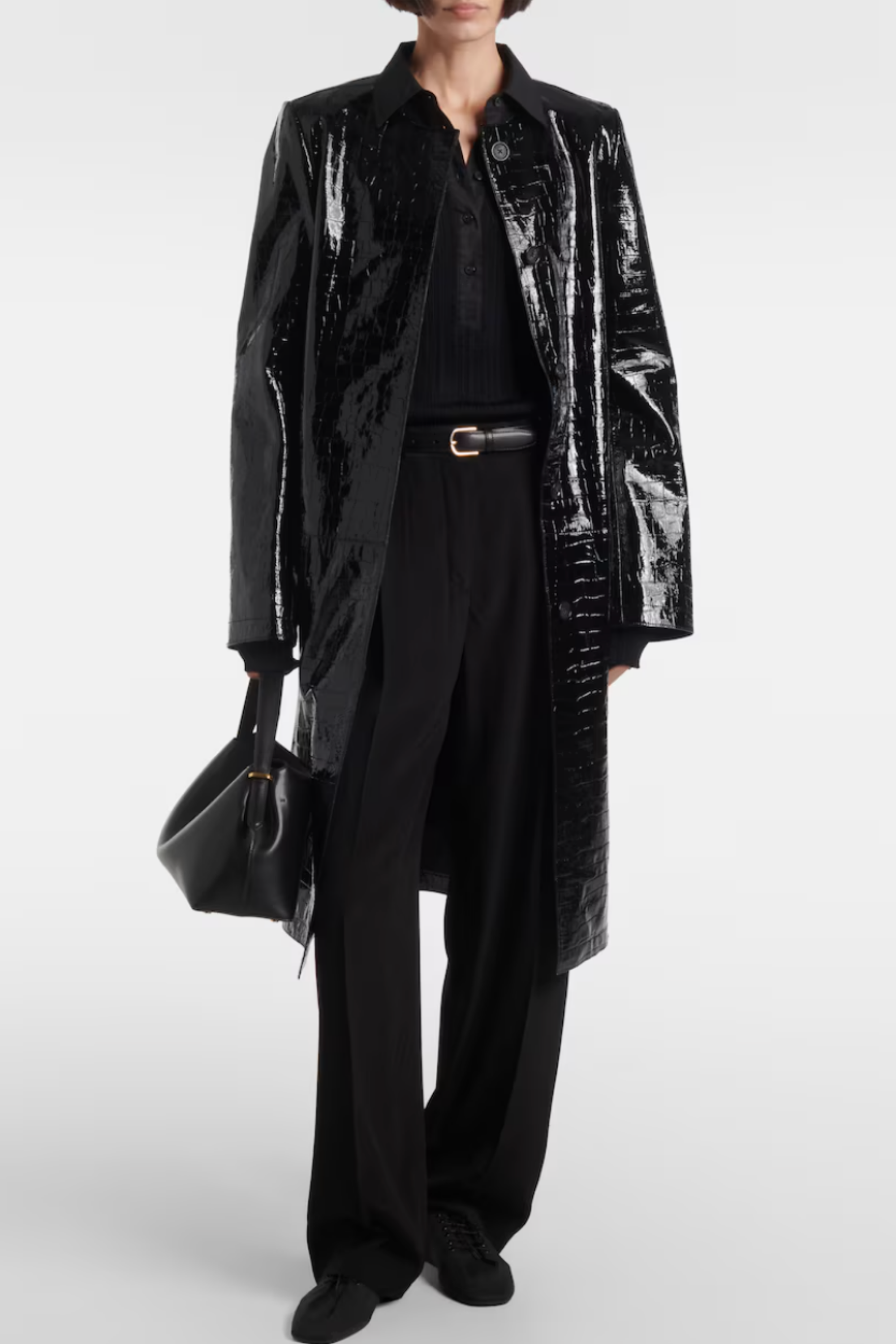 Embossed Croc Jacket