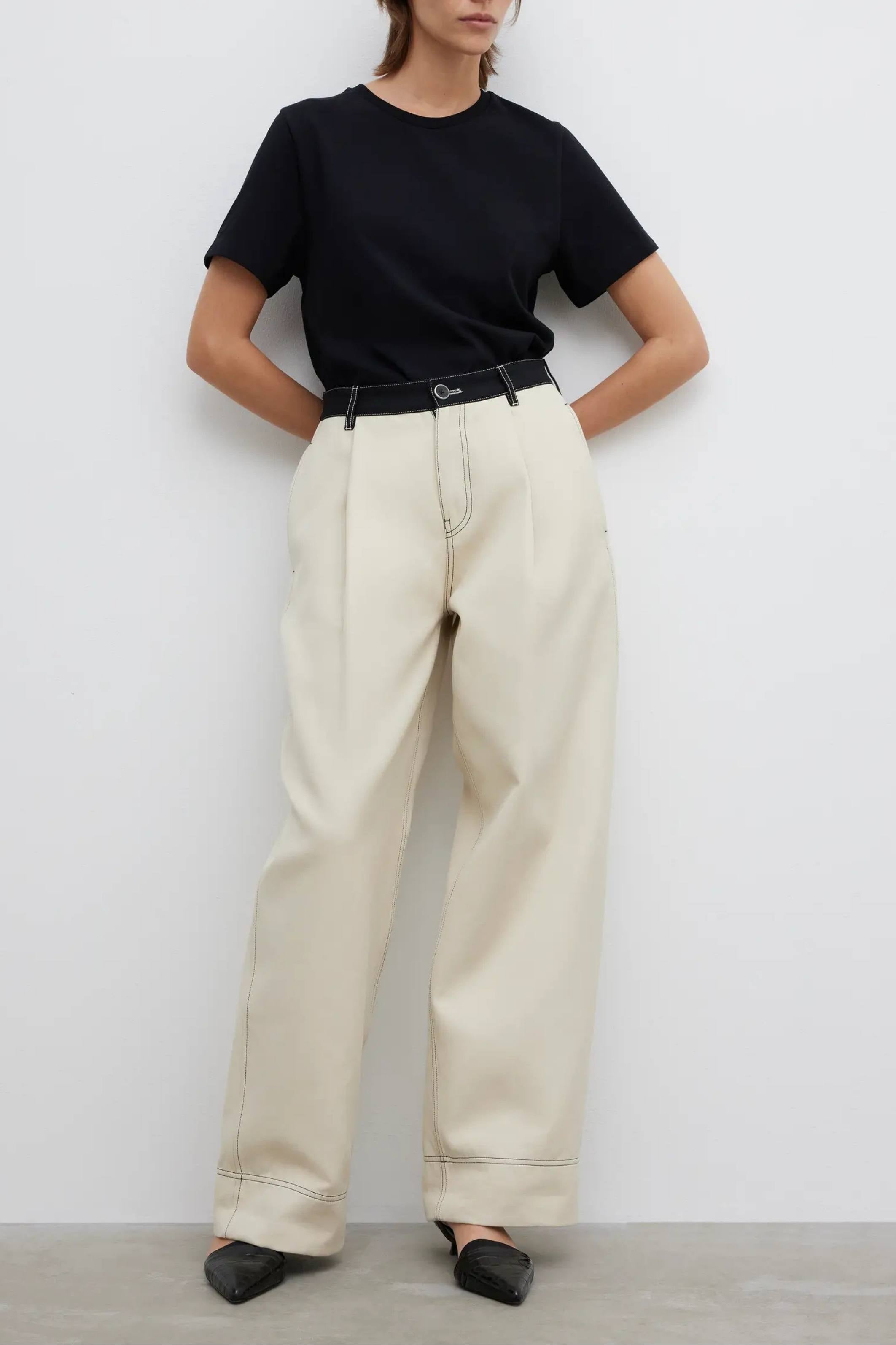 Two Tone Trousers - Bessette