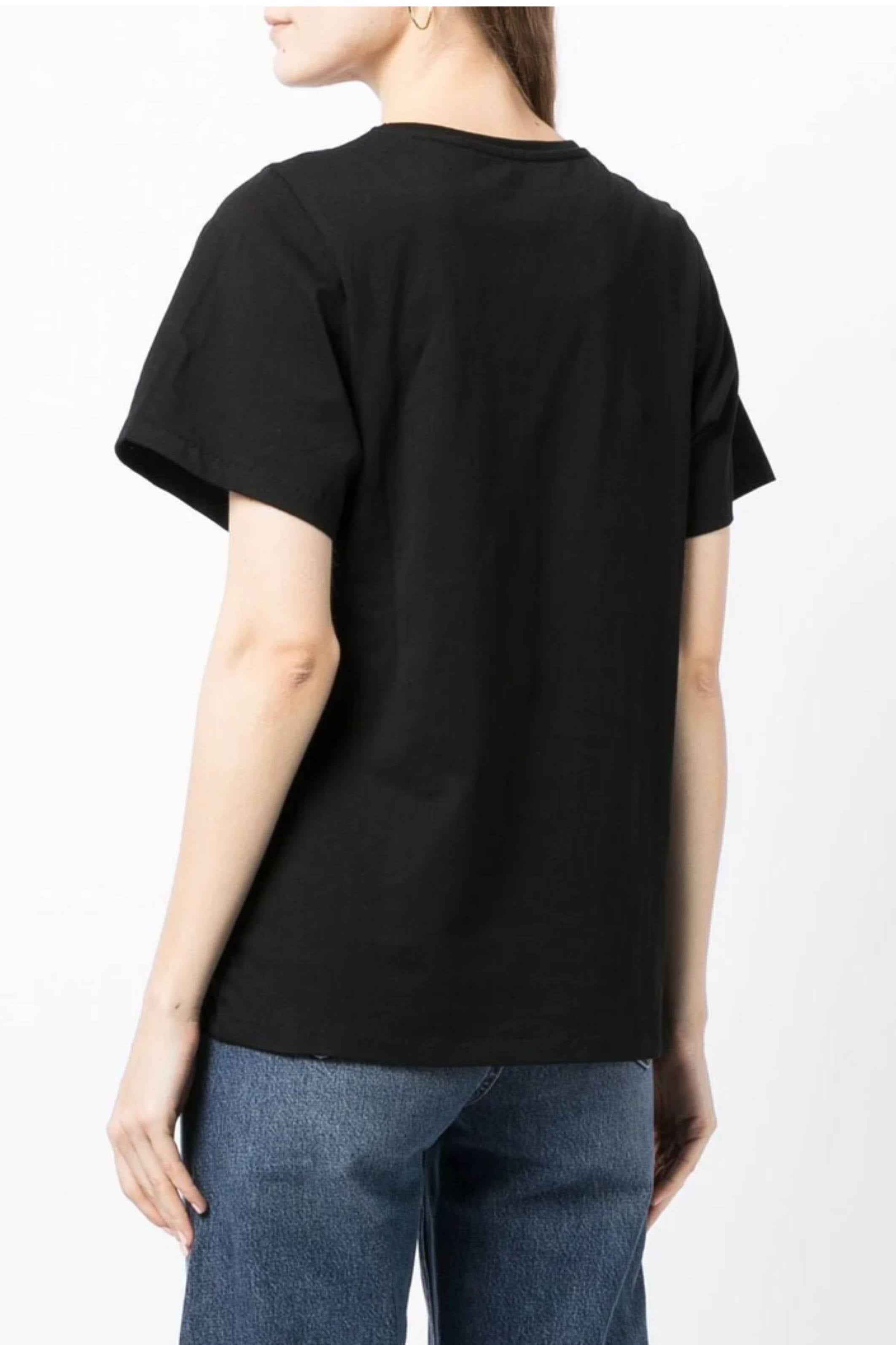 Espera Curved Armhole Tee Black