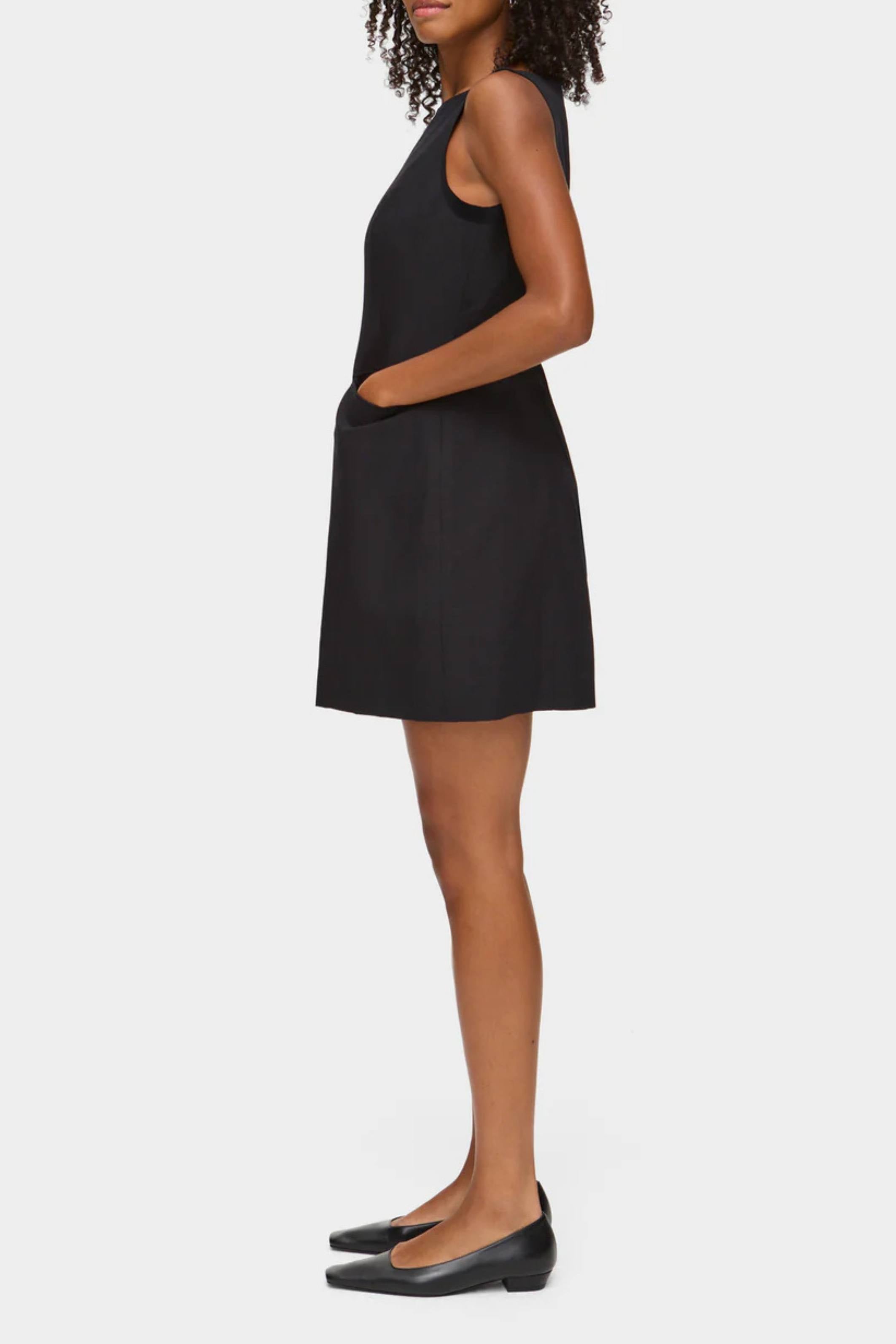 Lyra Linen Mini Dress