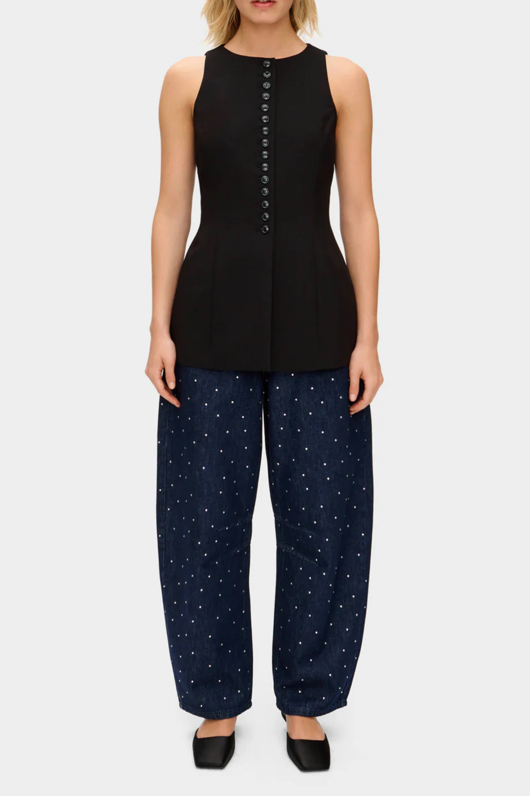 Piya Racer Long Waistcoat