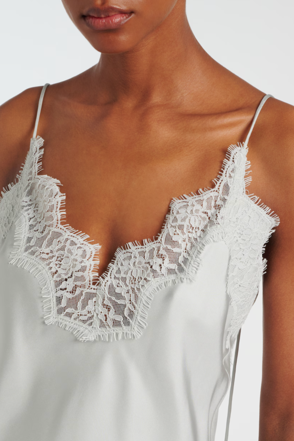 Silk Lace Tank Foam