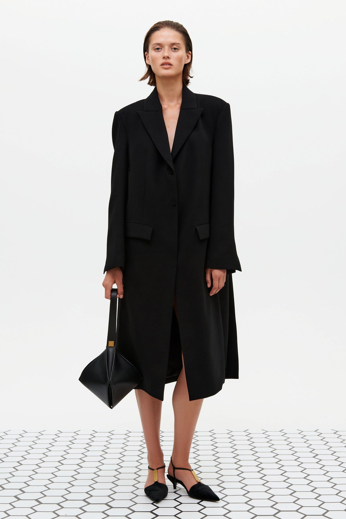 DECONSTRUCTED TRENCH (black) - Bessette