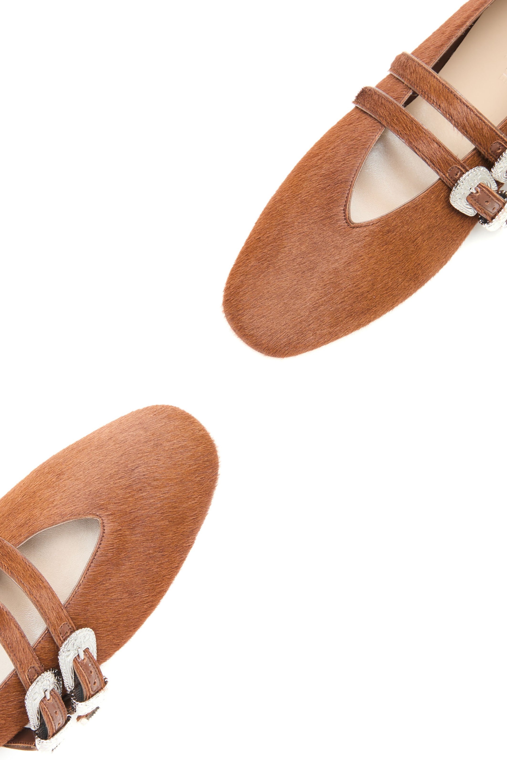 Claudia Slipper with Calf Hair-Le Monde Beryl-Bessette