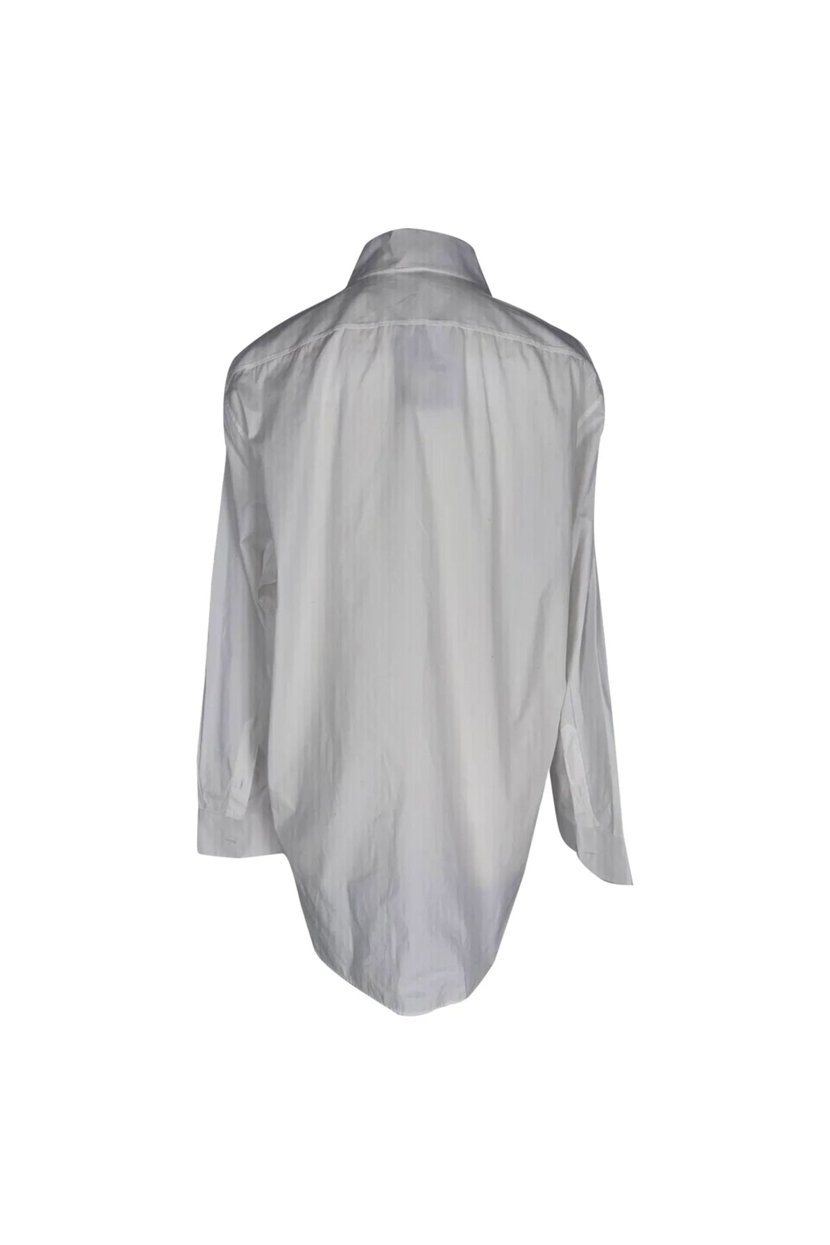 The Row Button-Down Shirt in White Cotton