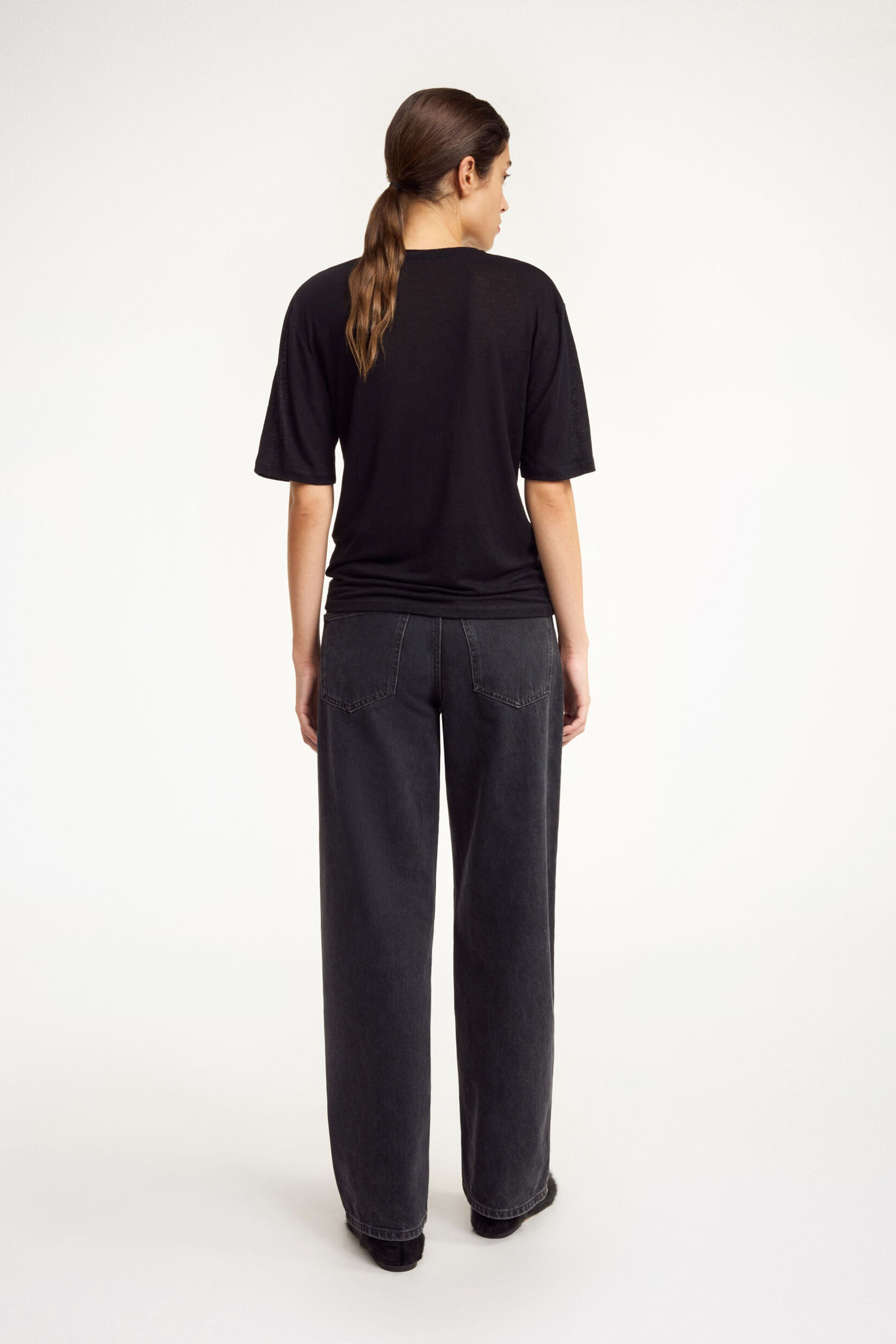 By Malene Birger Black Amaringa T-Shirt
