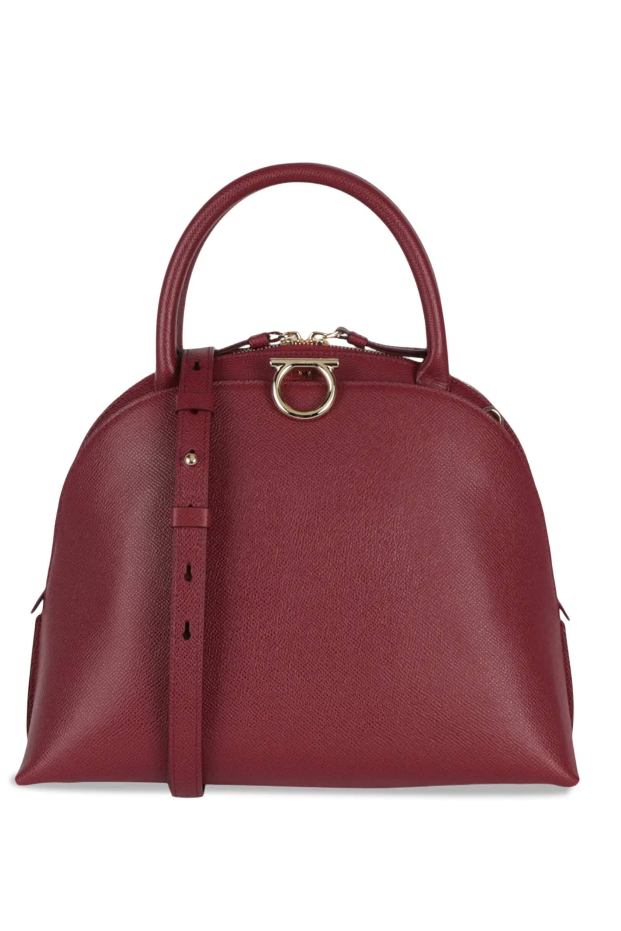 Gancini Medium Top Handle Bag
