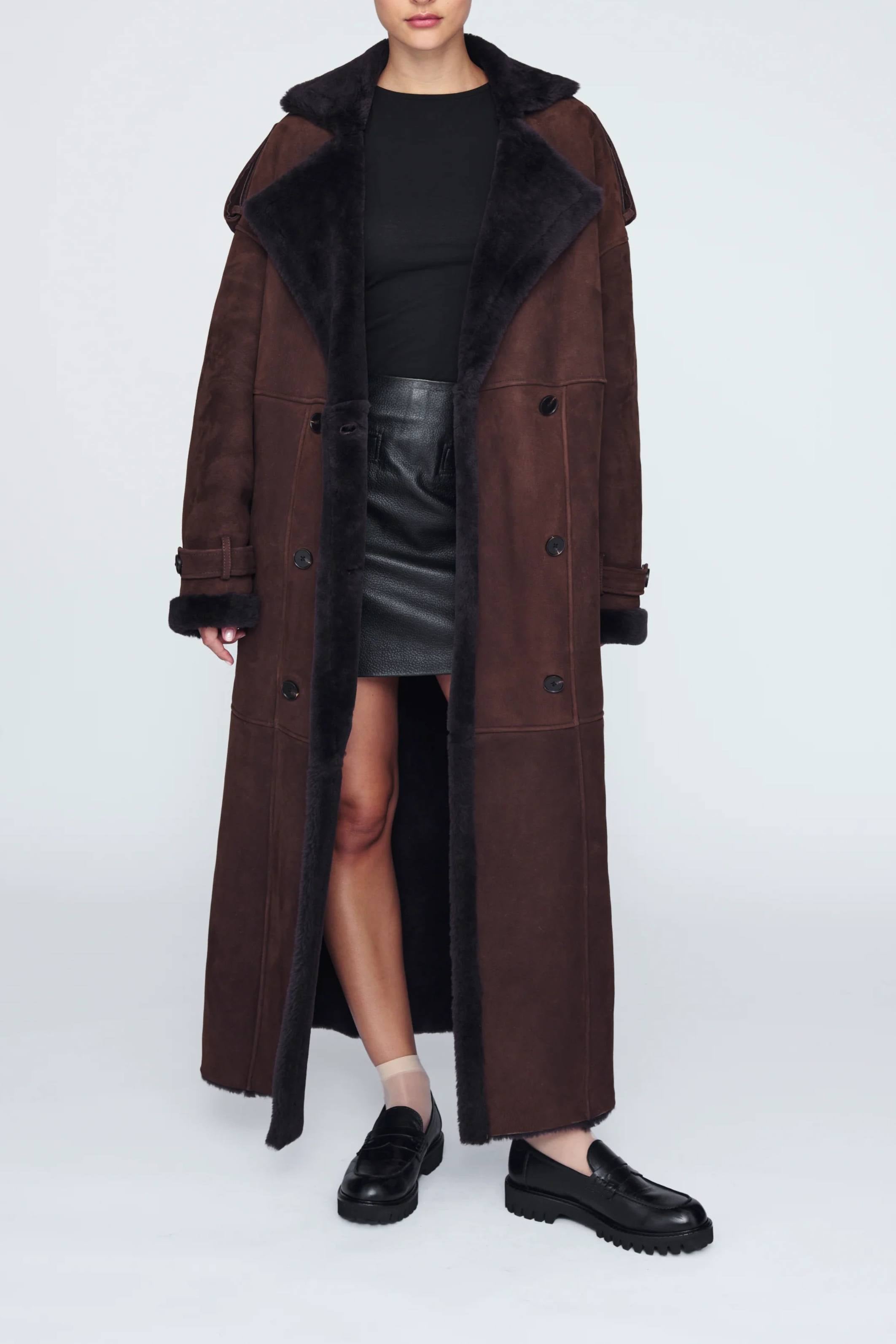 Evander Shearling Coat
