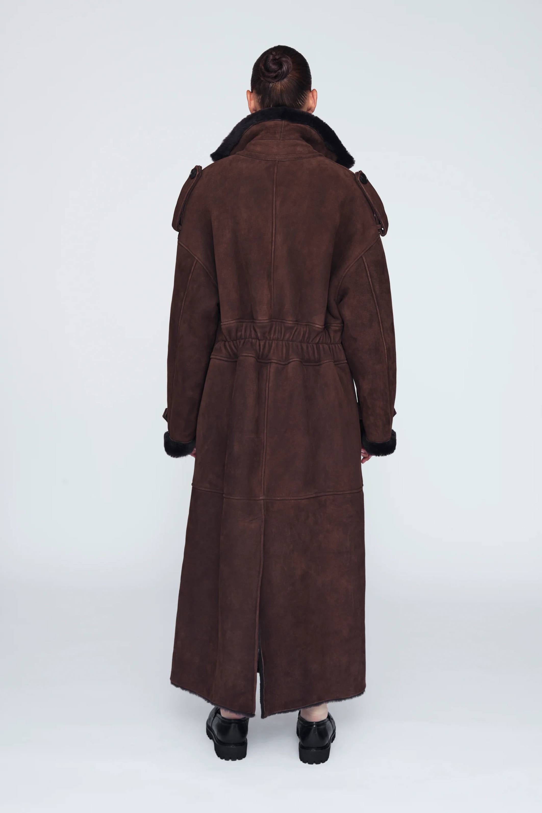 Evander Shearling Coat