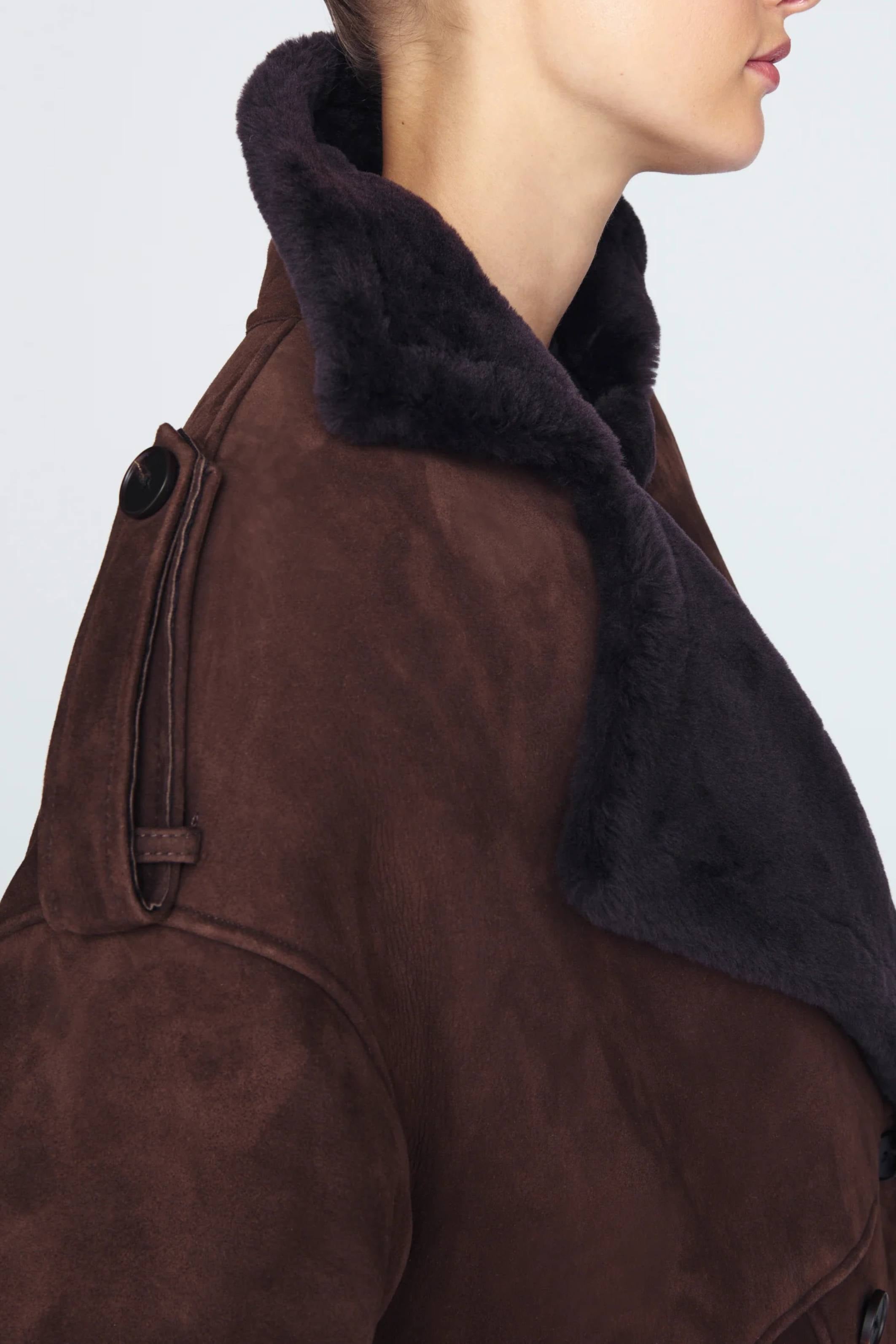 Evander Shearling Coat