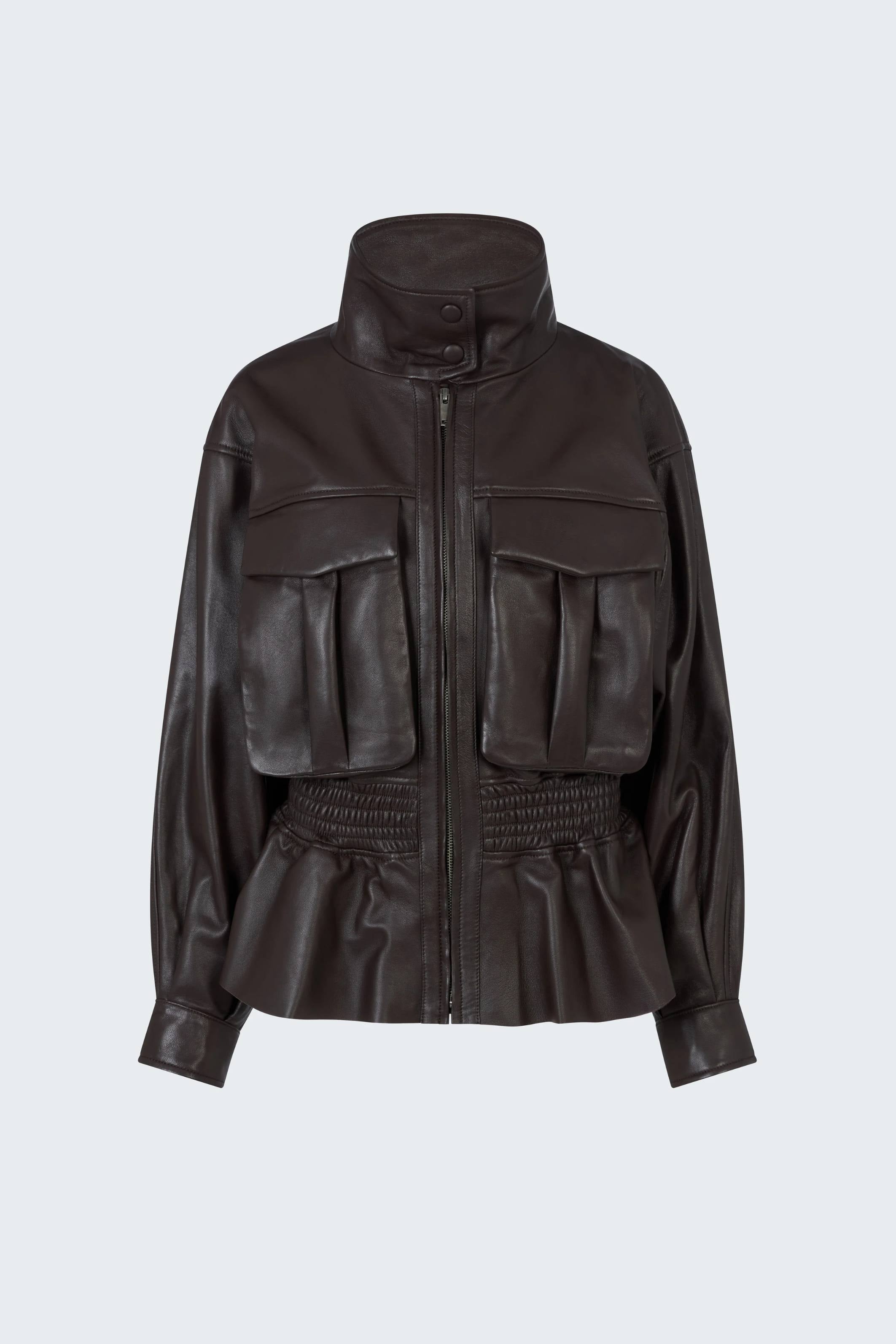 Hazel Leather Jacket