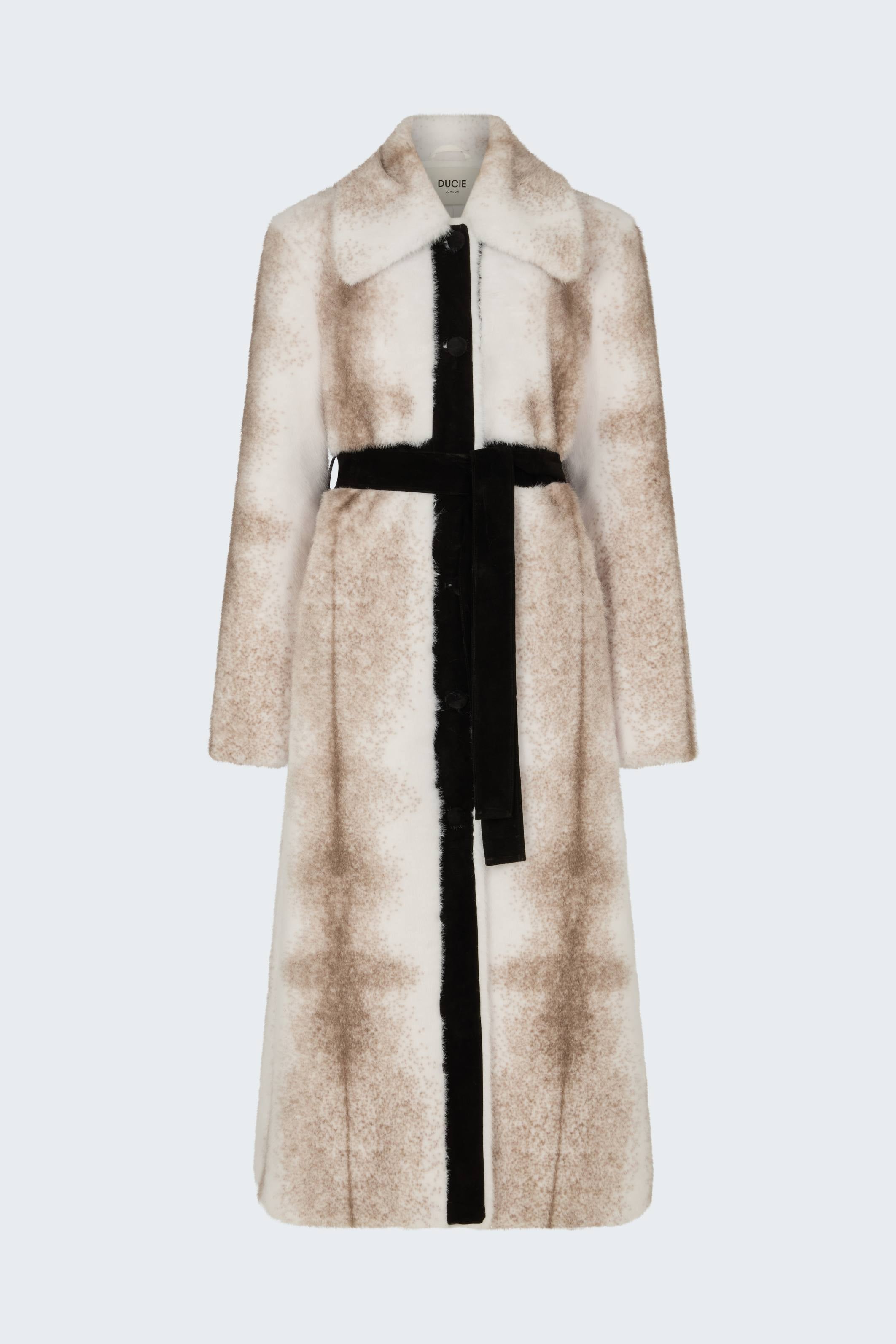 Delia coat grey