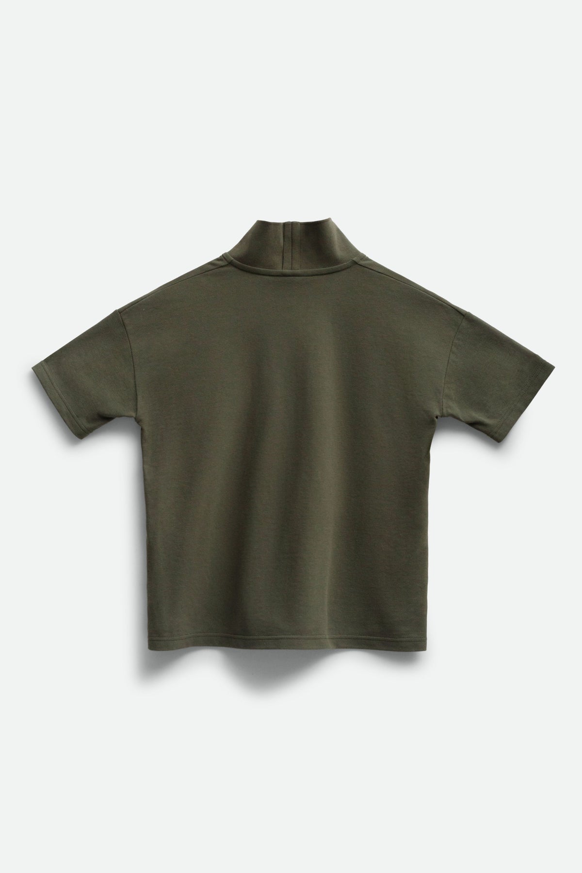 SQUARE NECK POLO (forest green) - Bessette