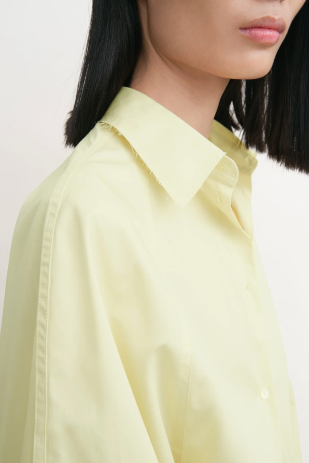 Raw Raglan Shirt Straw